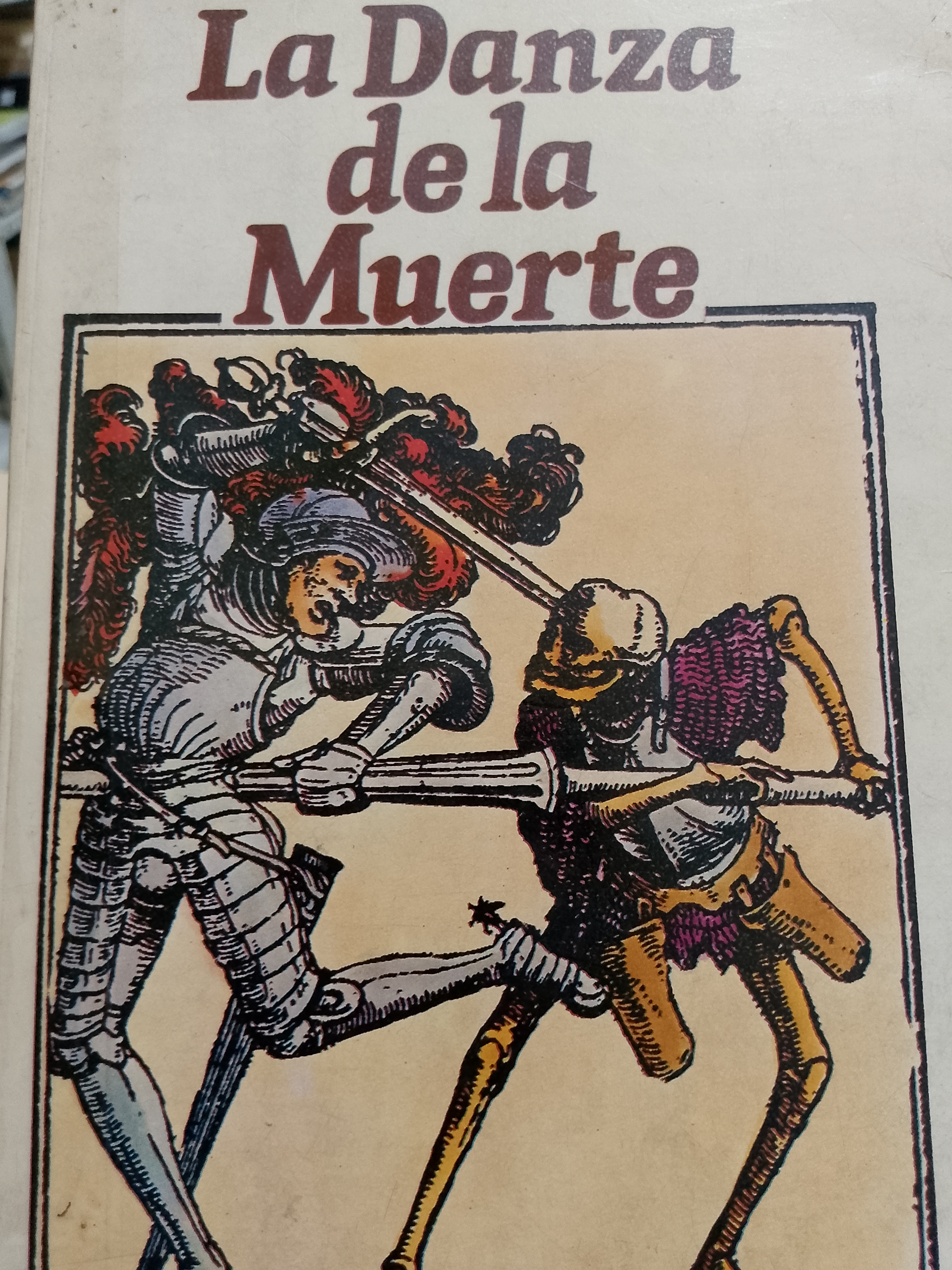 Portada de La Danza de la muerte.  Tomo I