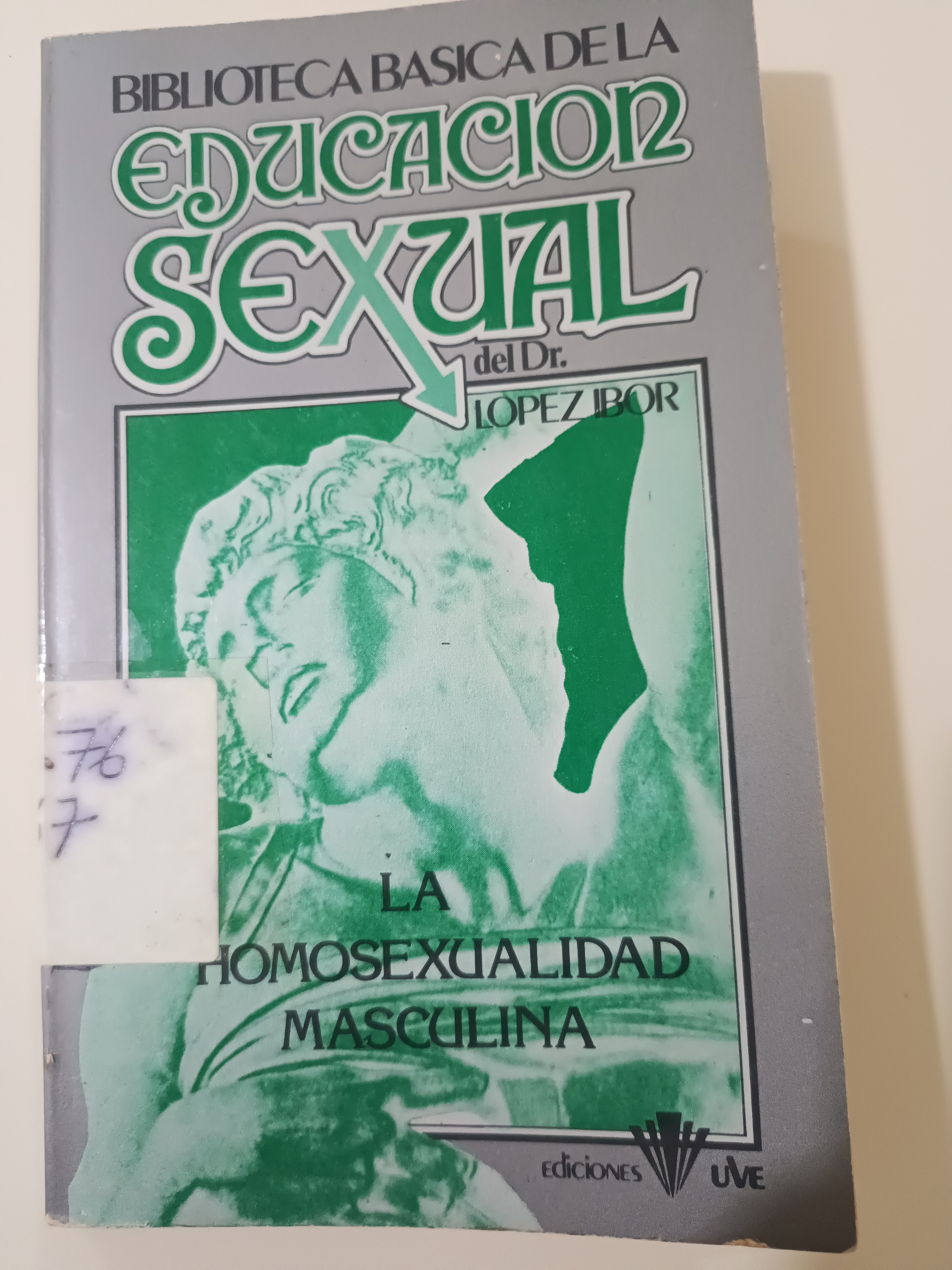 Portada de La Homosexualidad Masculina