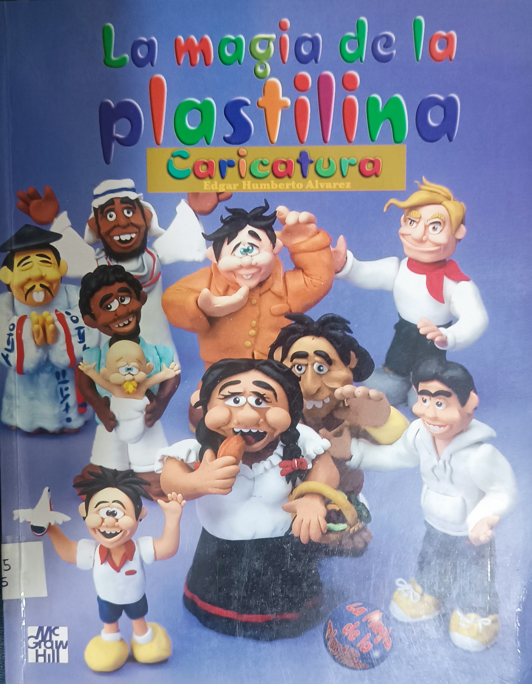 Portada de La Magia de la plastilina. Caricatura