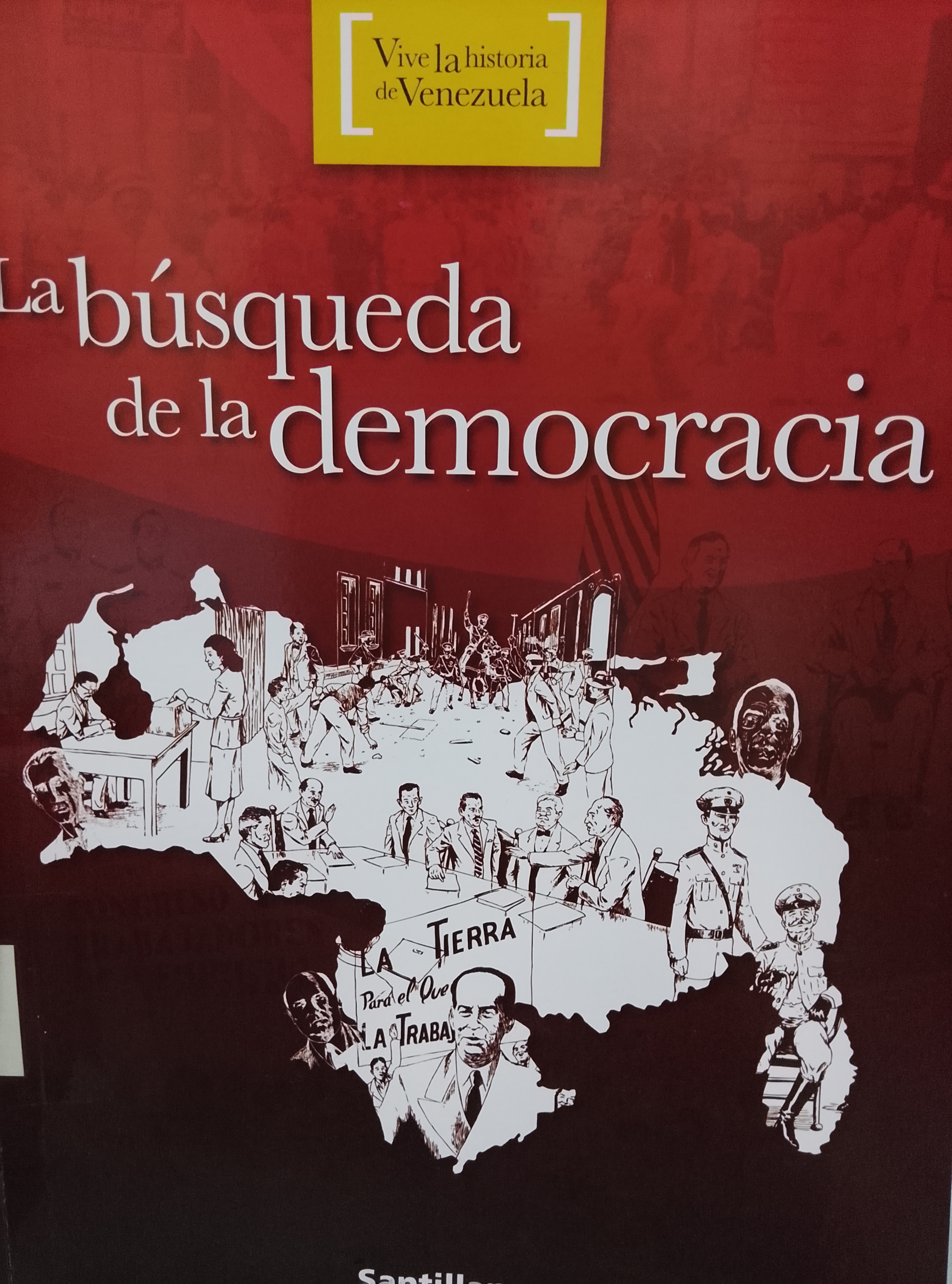 Portada de La búsqueda de la democracia
