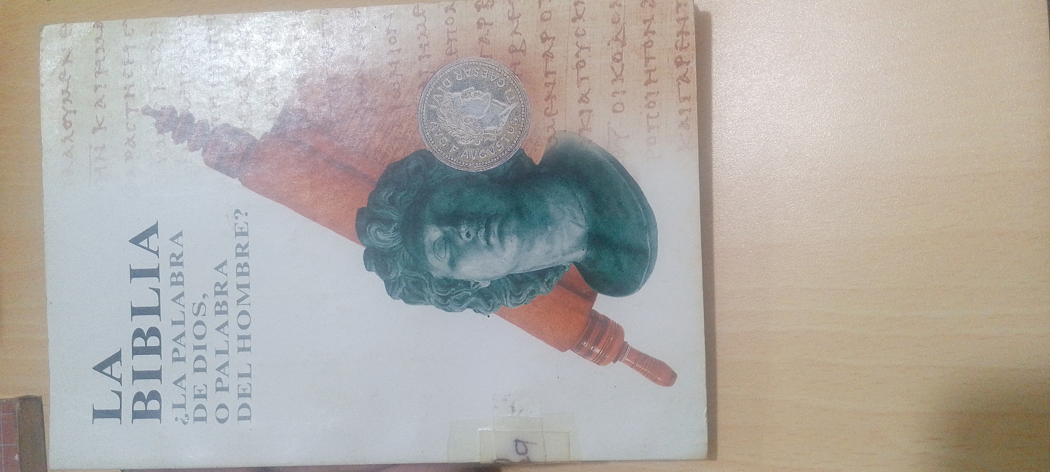 Portada de La biblia ¿La palabra de Dios o palabra del hombre?