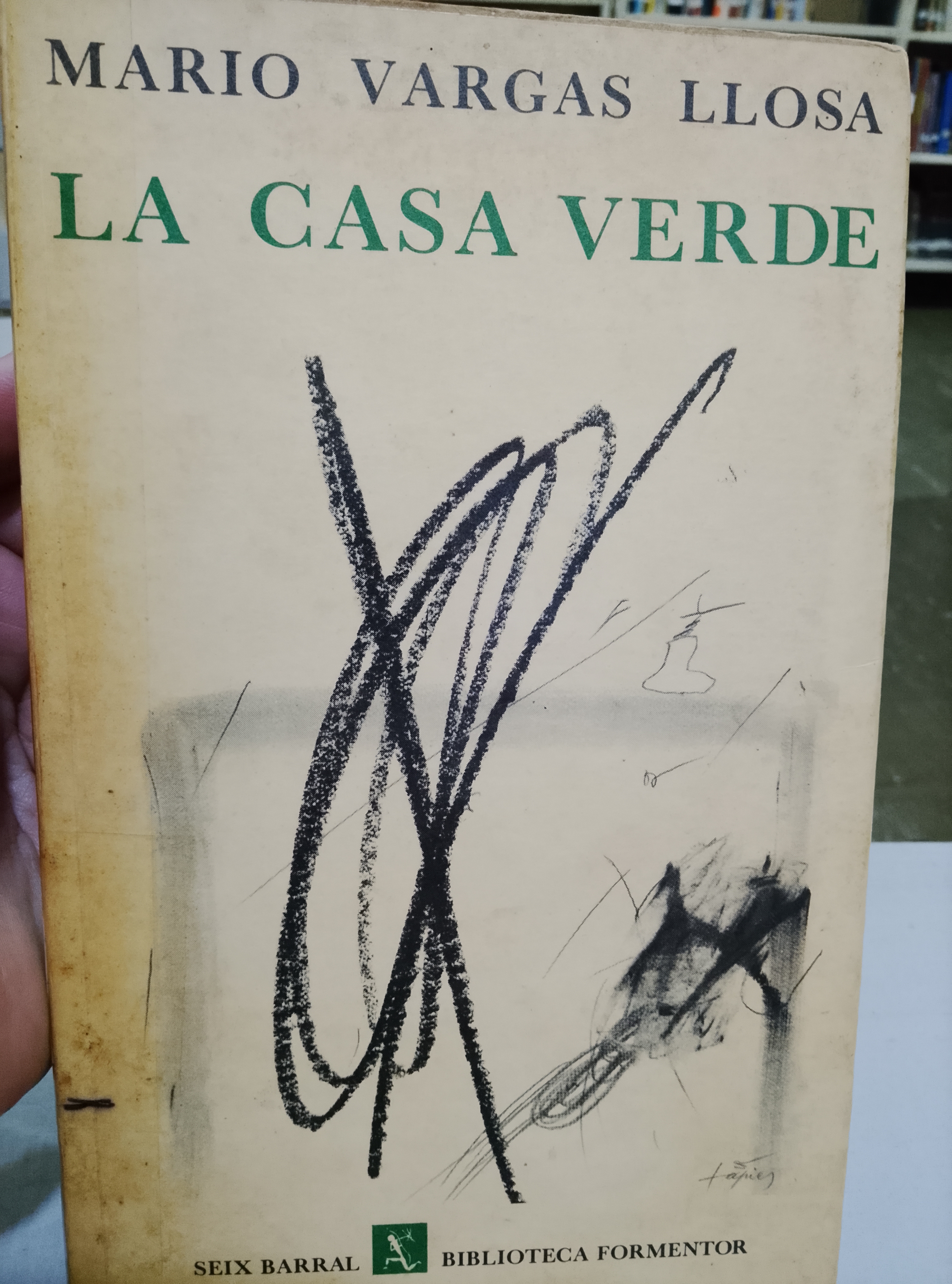 Portada de La casa verde