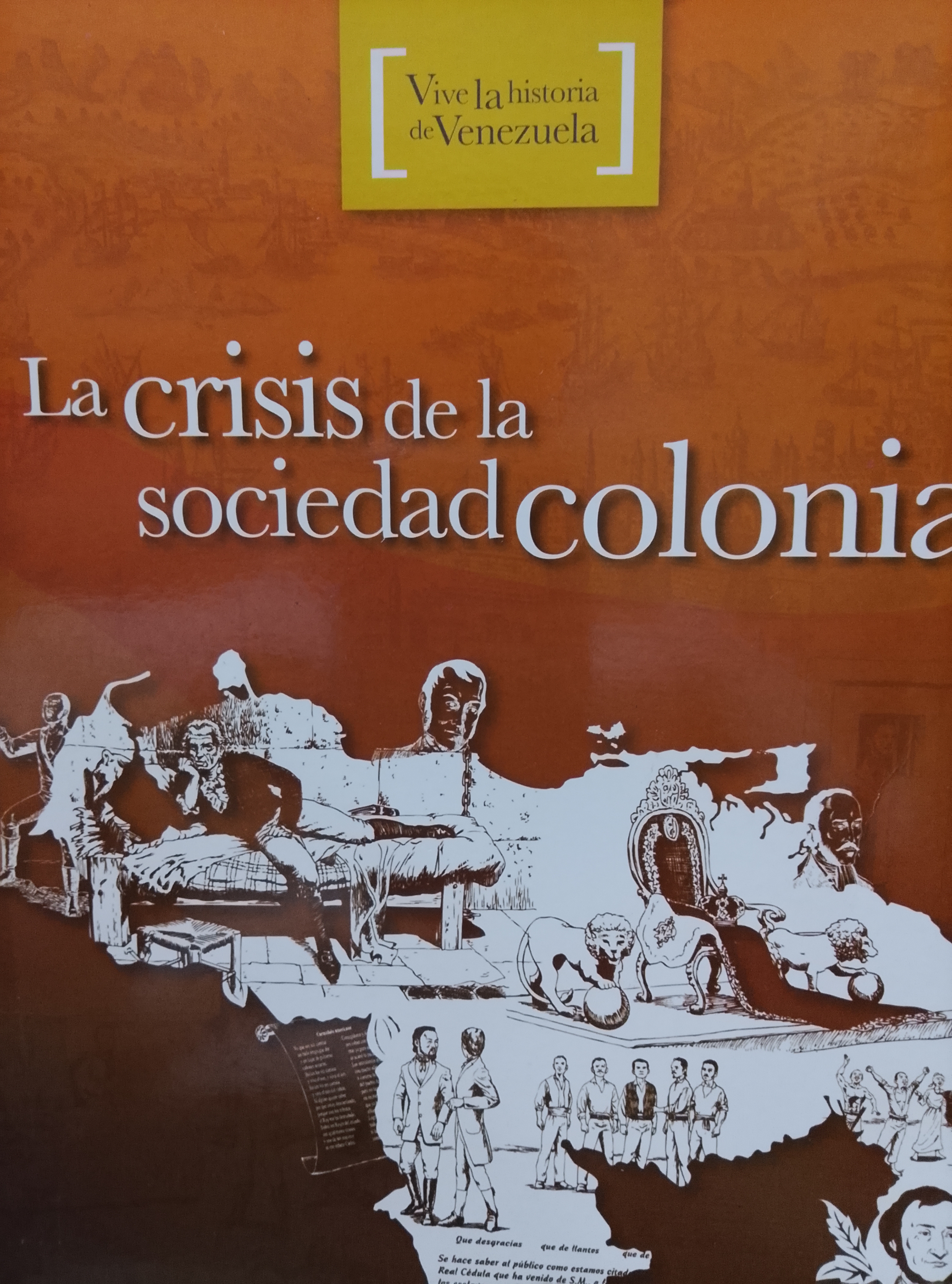 Portada de La crisis de la sociedad colonial 
