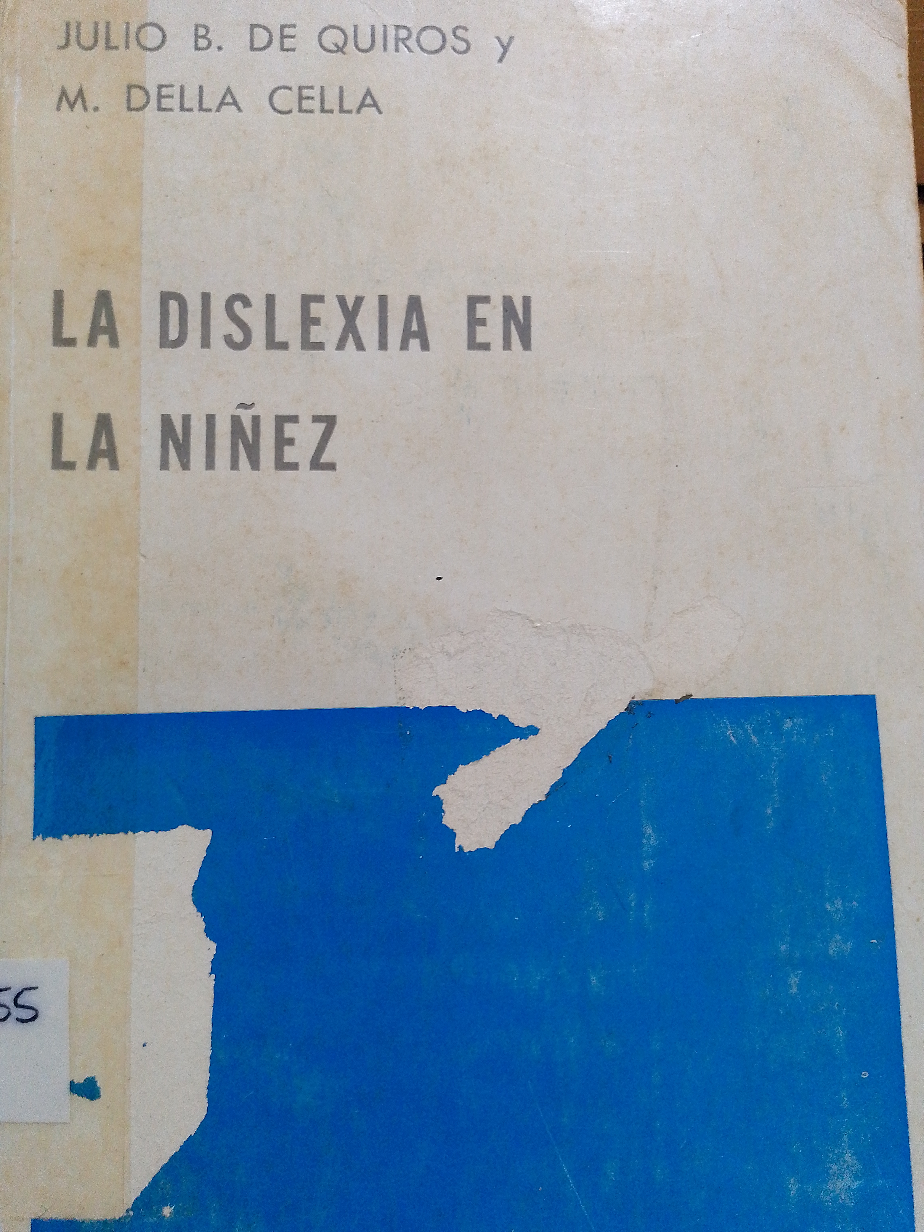 Portada de La dislexia en la niñez
