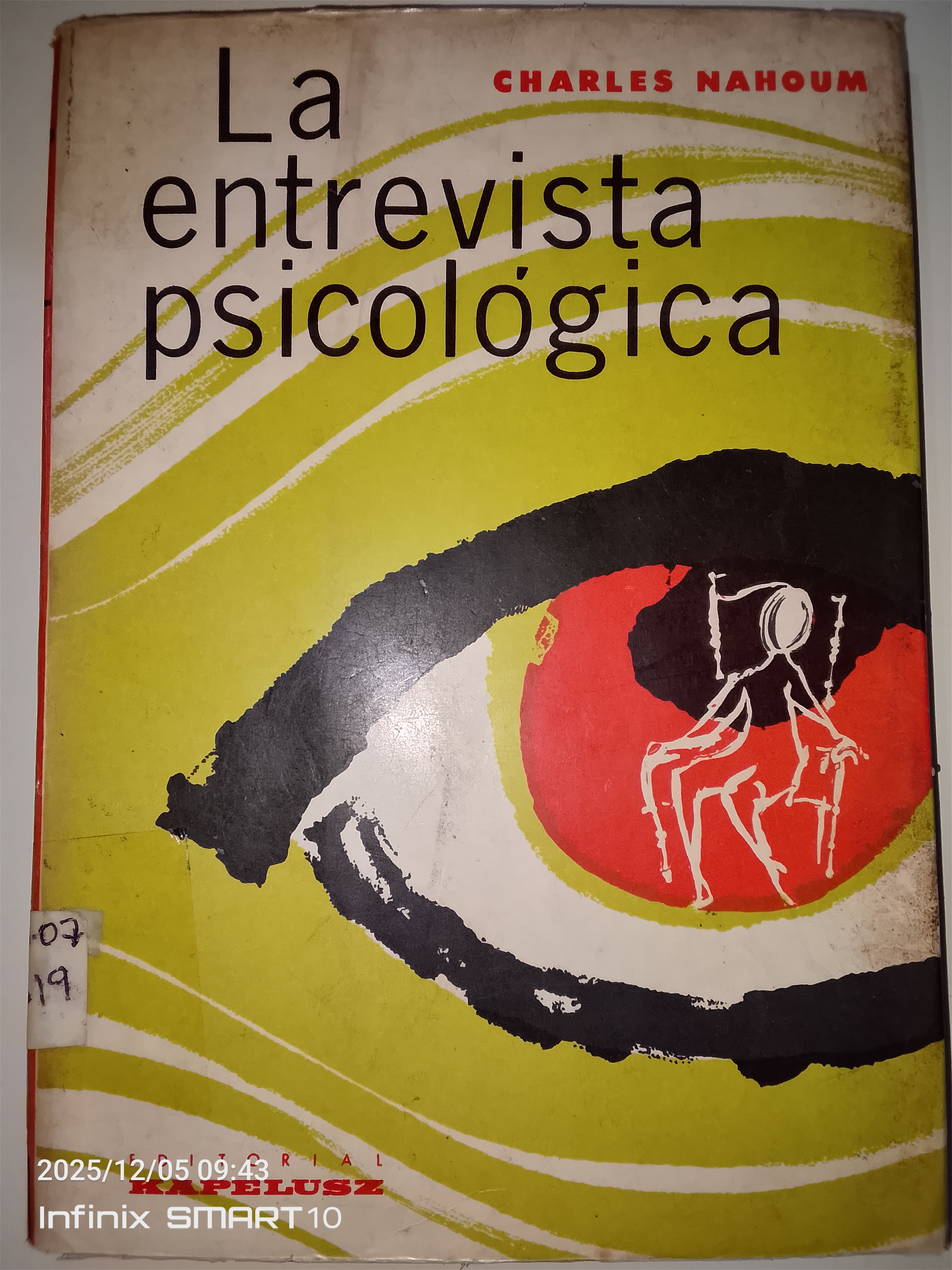 Portada de La entrevista psicológica