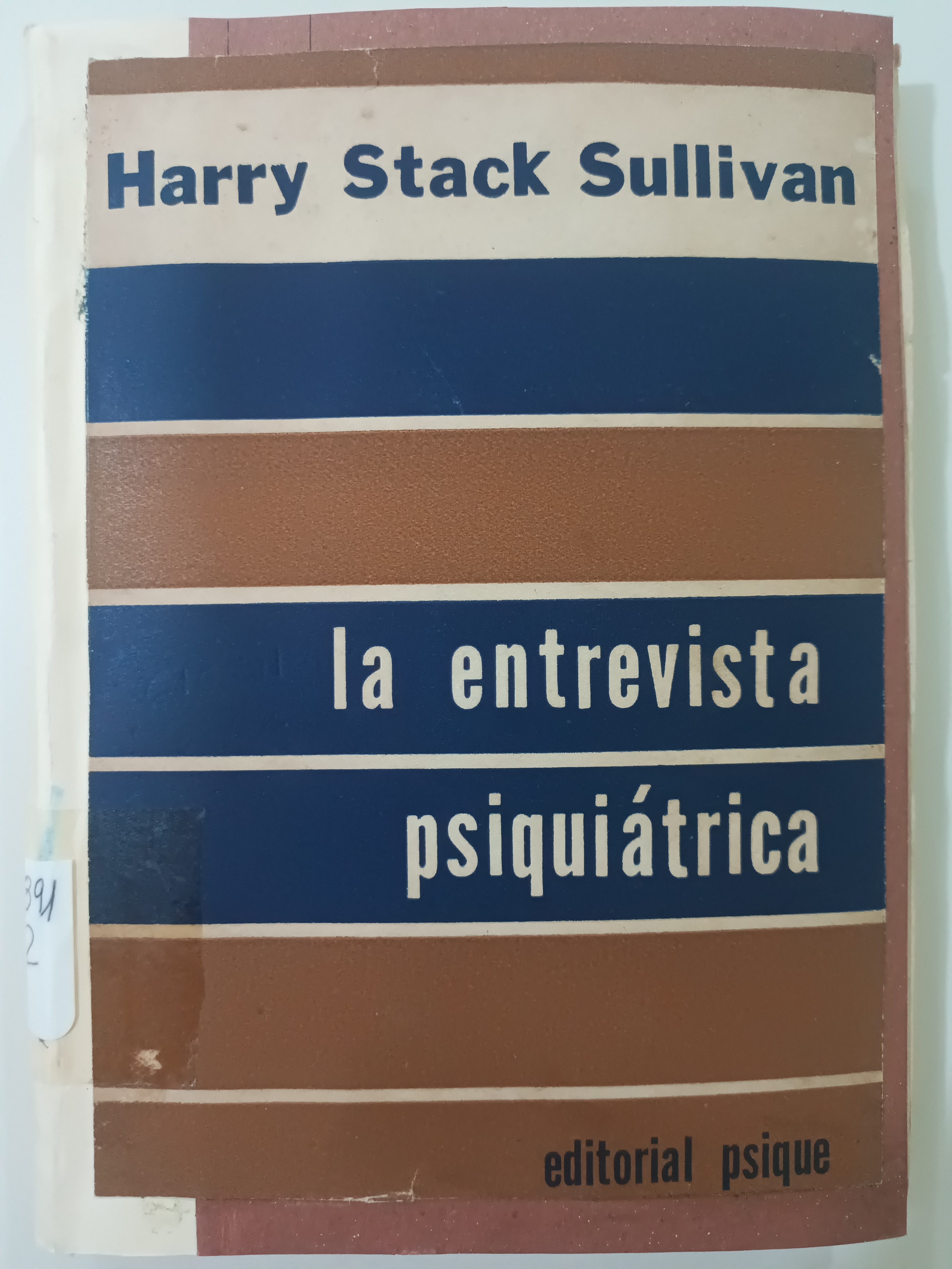 Portada de La entrevista psiquiátrica 