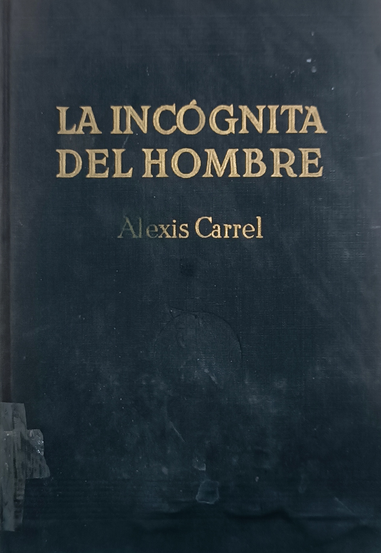 Portada de La incógnita del Hombre