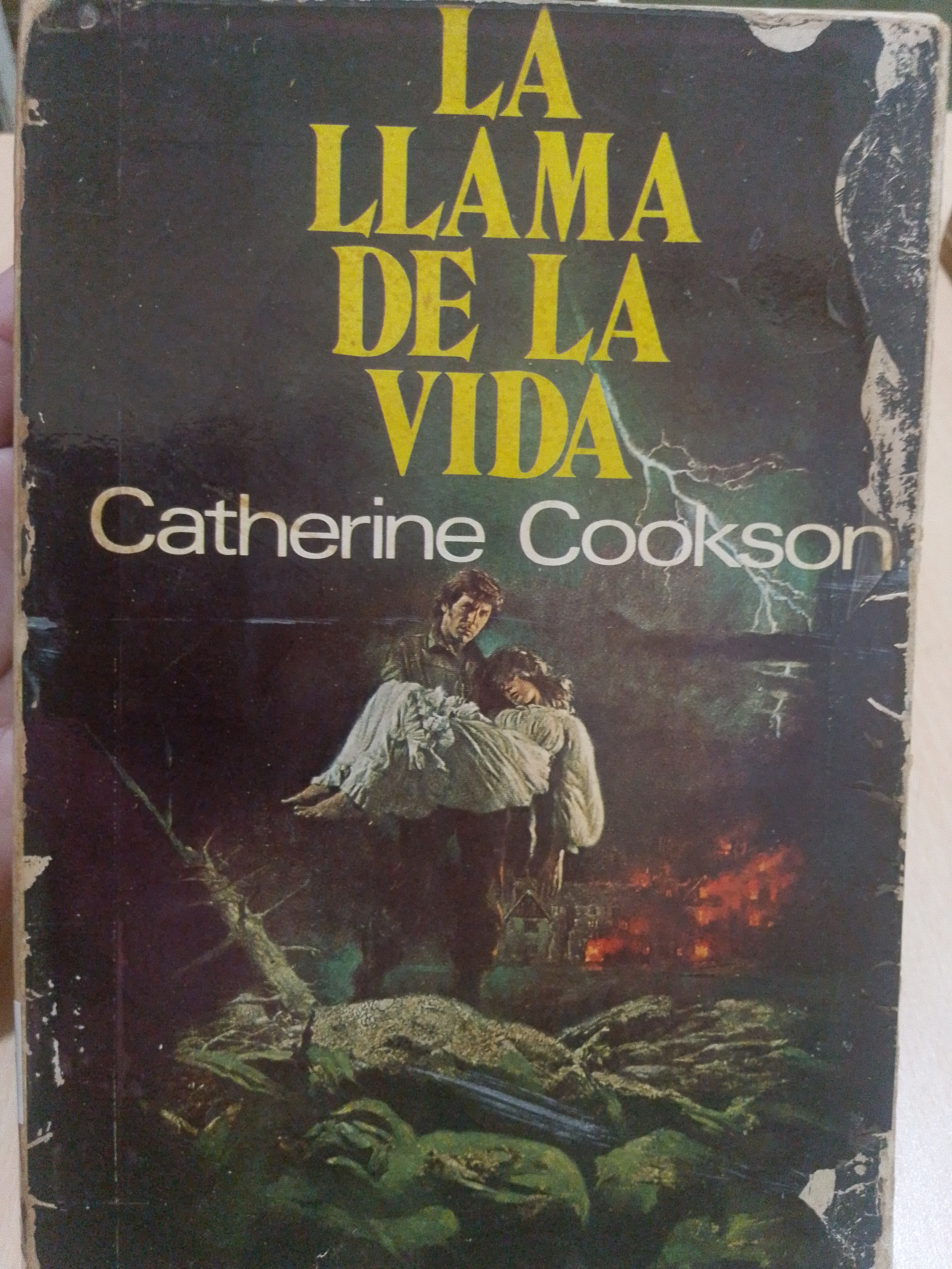 Portada de La llama de la vida