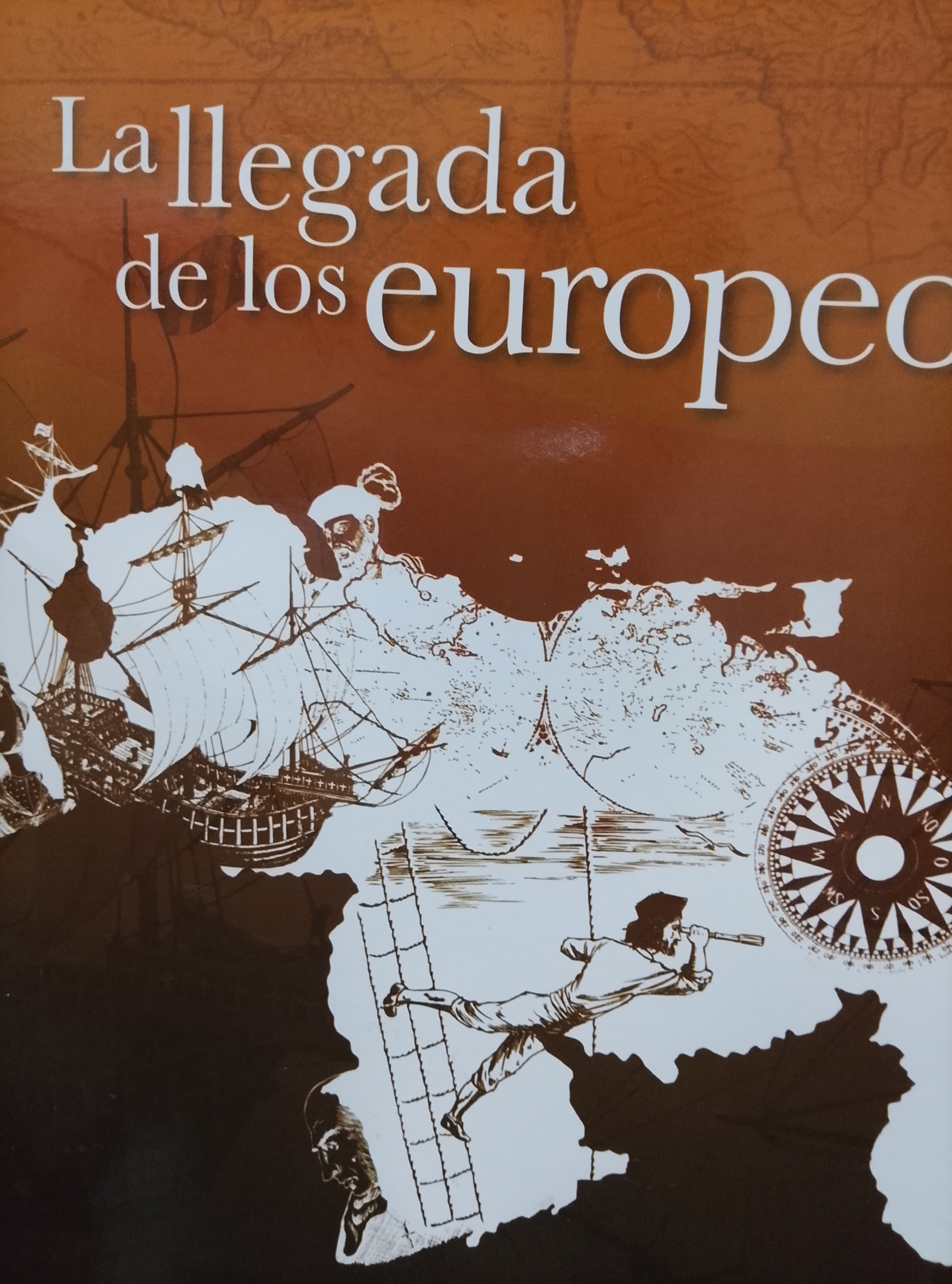 Portada de La llegada de los europeos