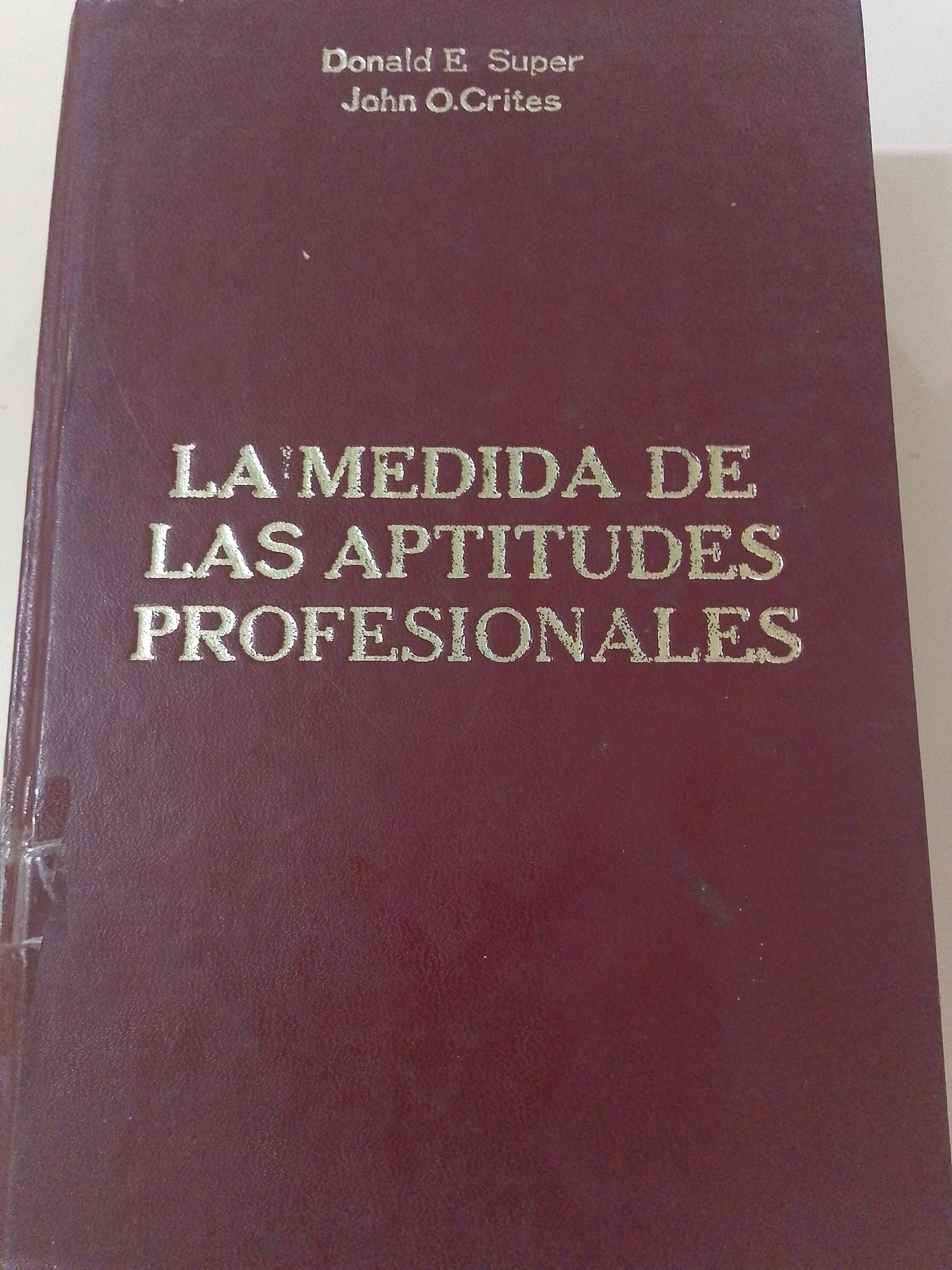 Portada de La medida de las actitudes profesionales