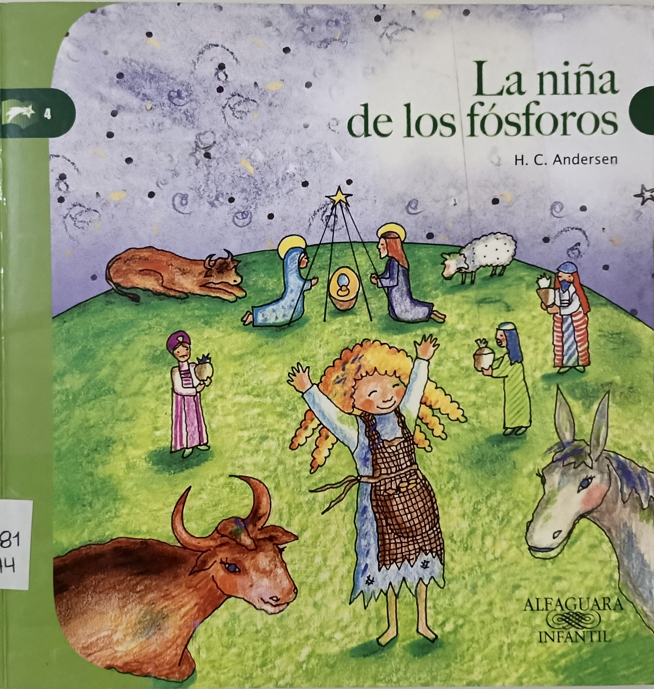Portada de La niña de los fósforos