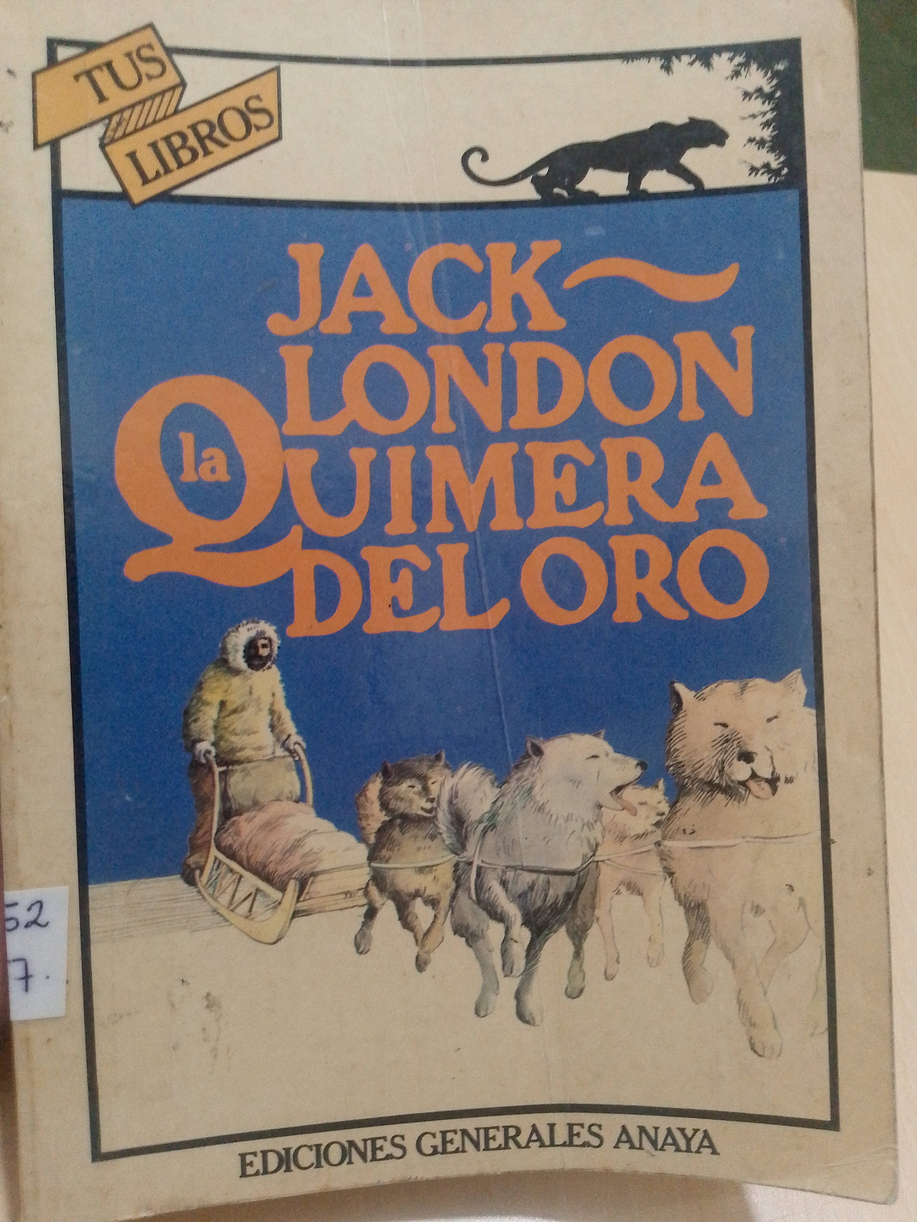 Portada de La quimera del oro