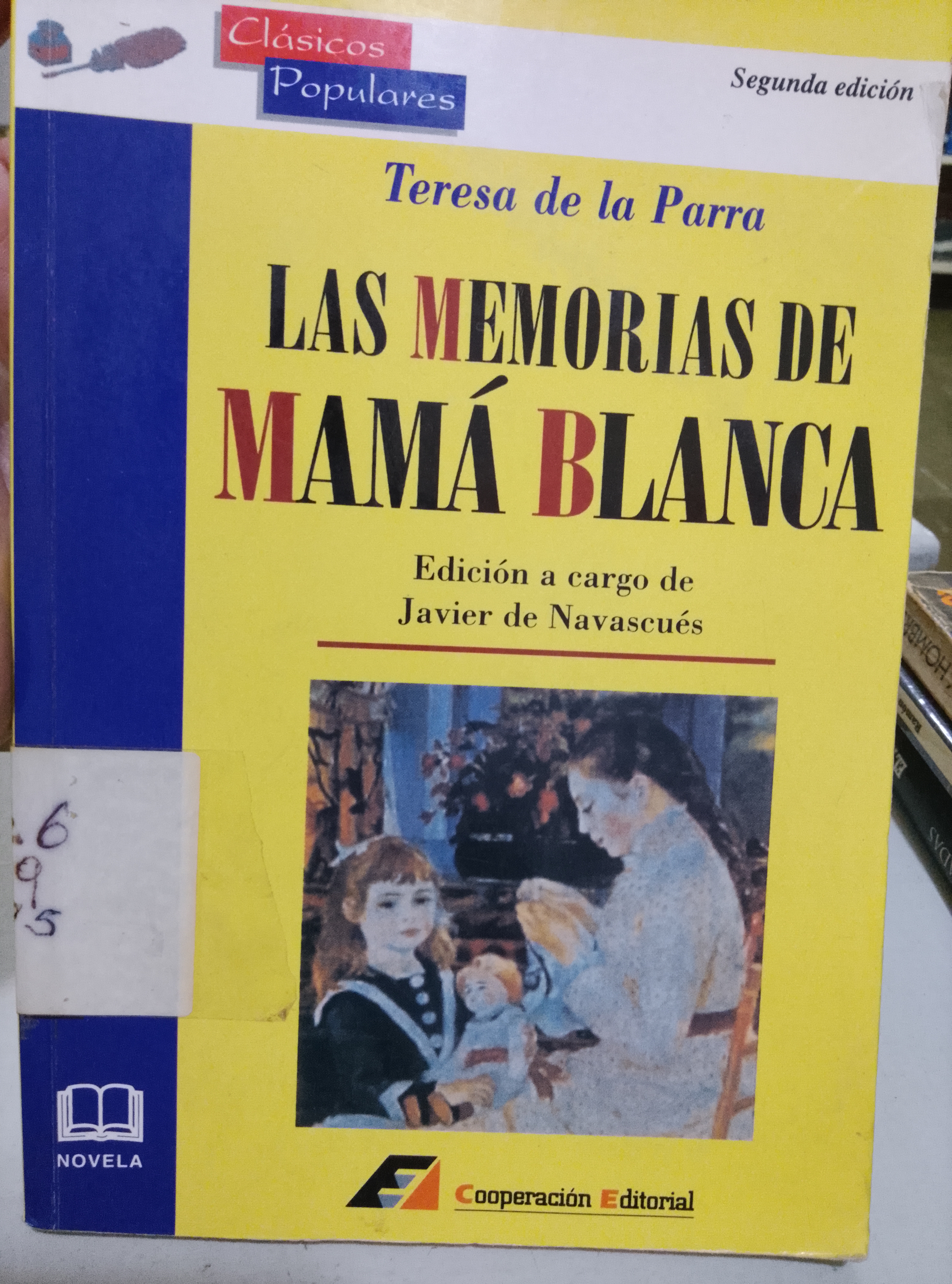 Portada de Las memorias de Mama Blanca