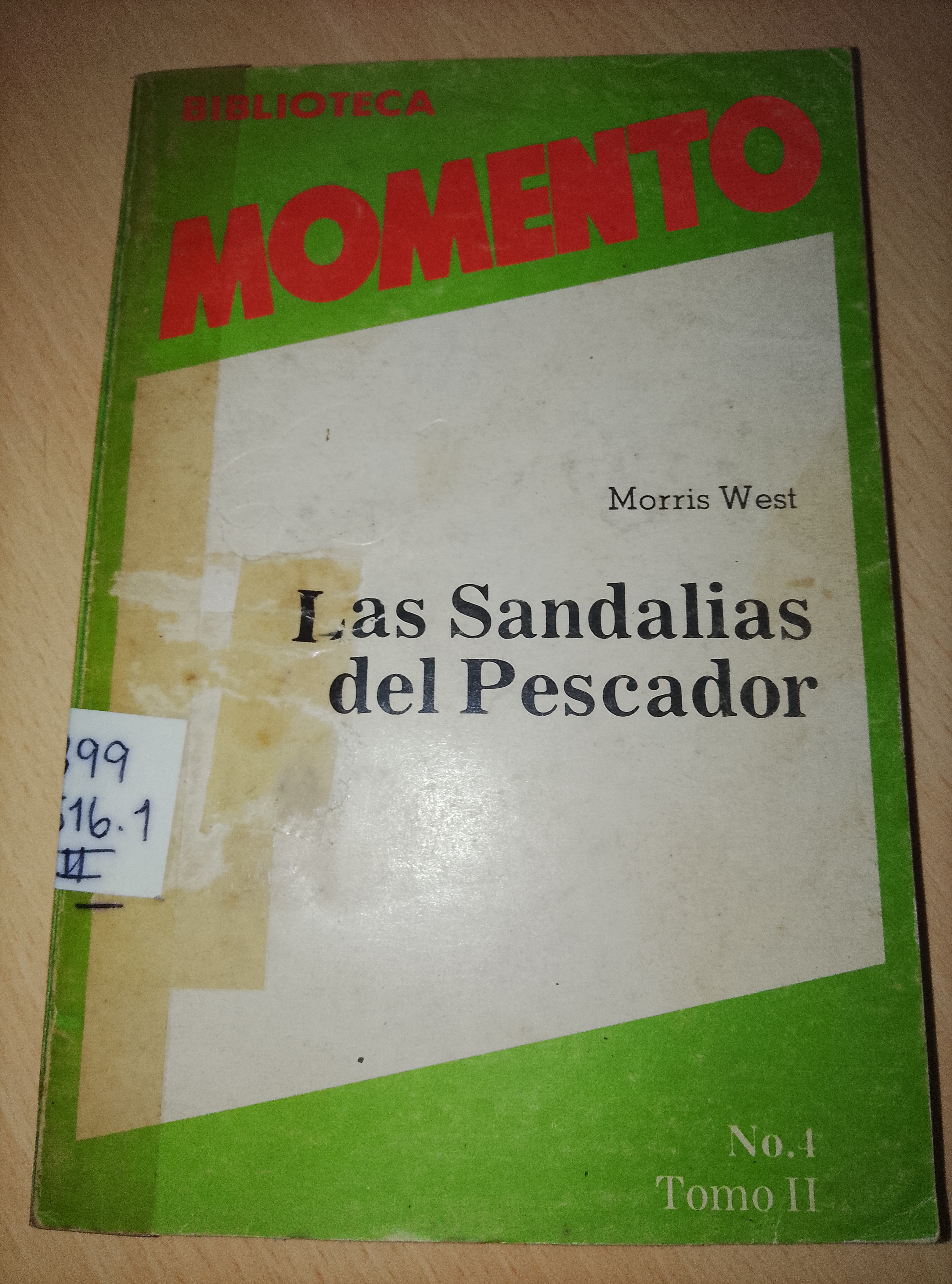 Portada de Las sandalias del pescador
