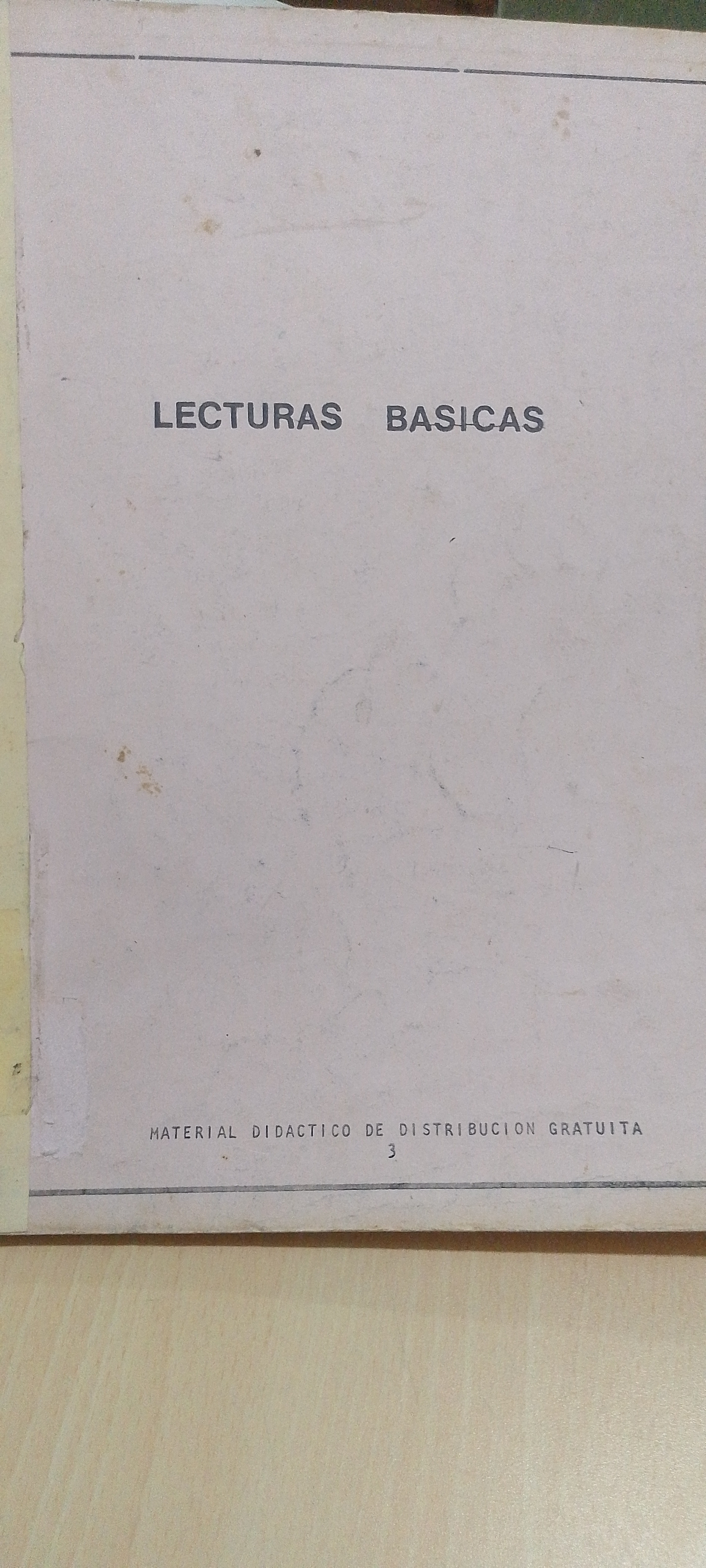 Portada de Lecturas básicas