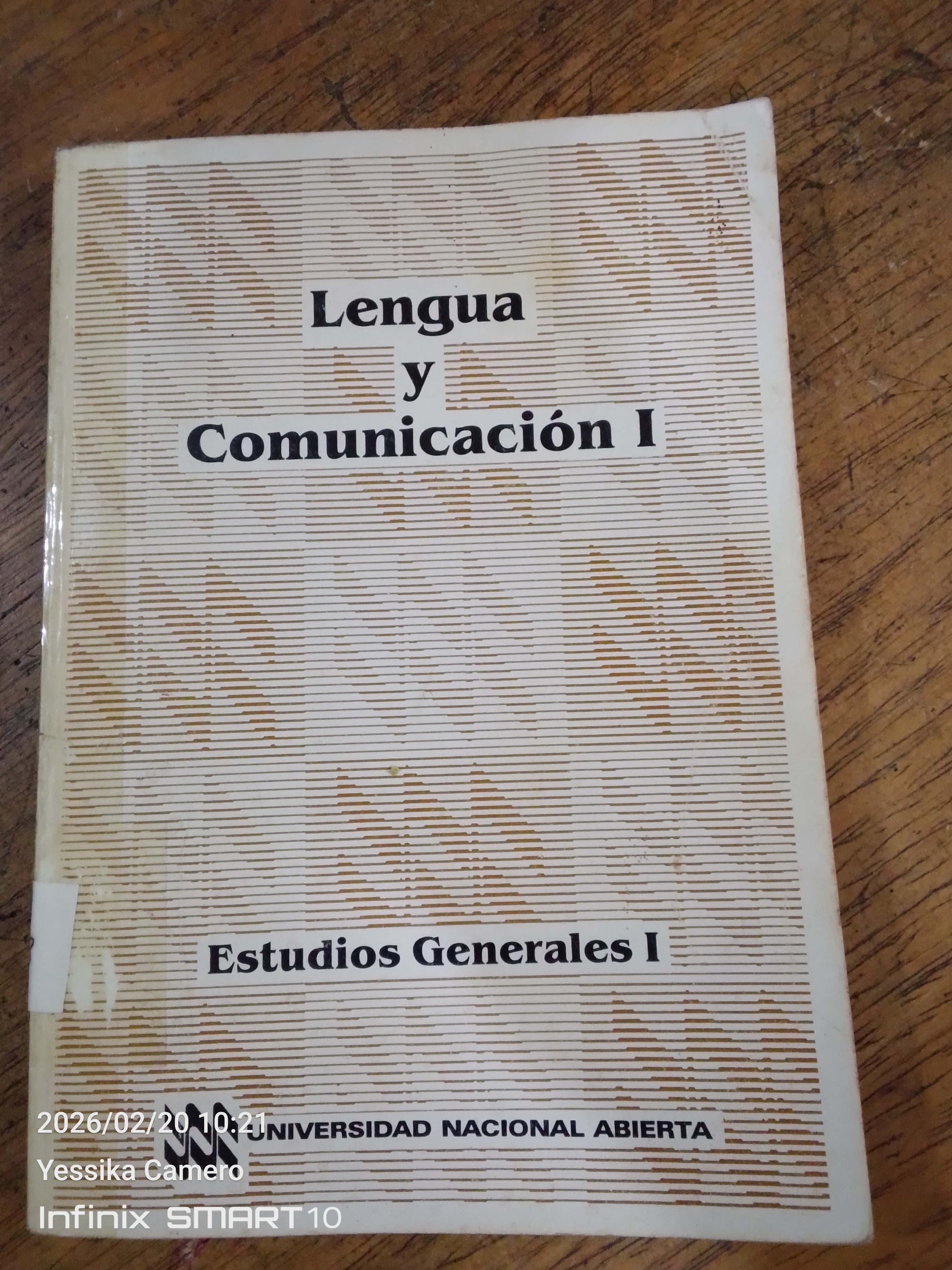 Portada de Lengua y comunicación I.  Estudios generales I