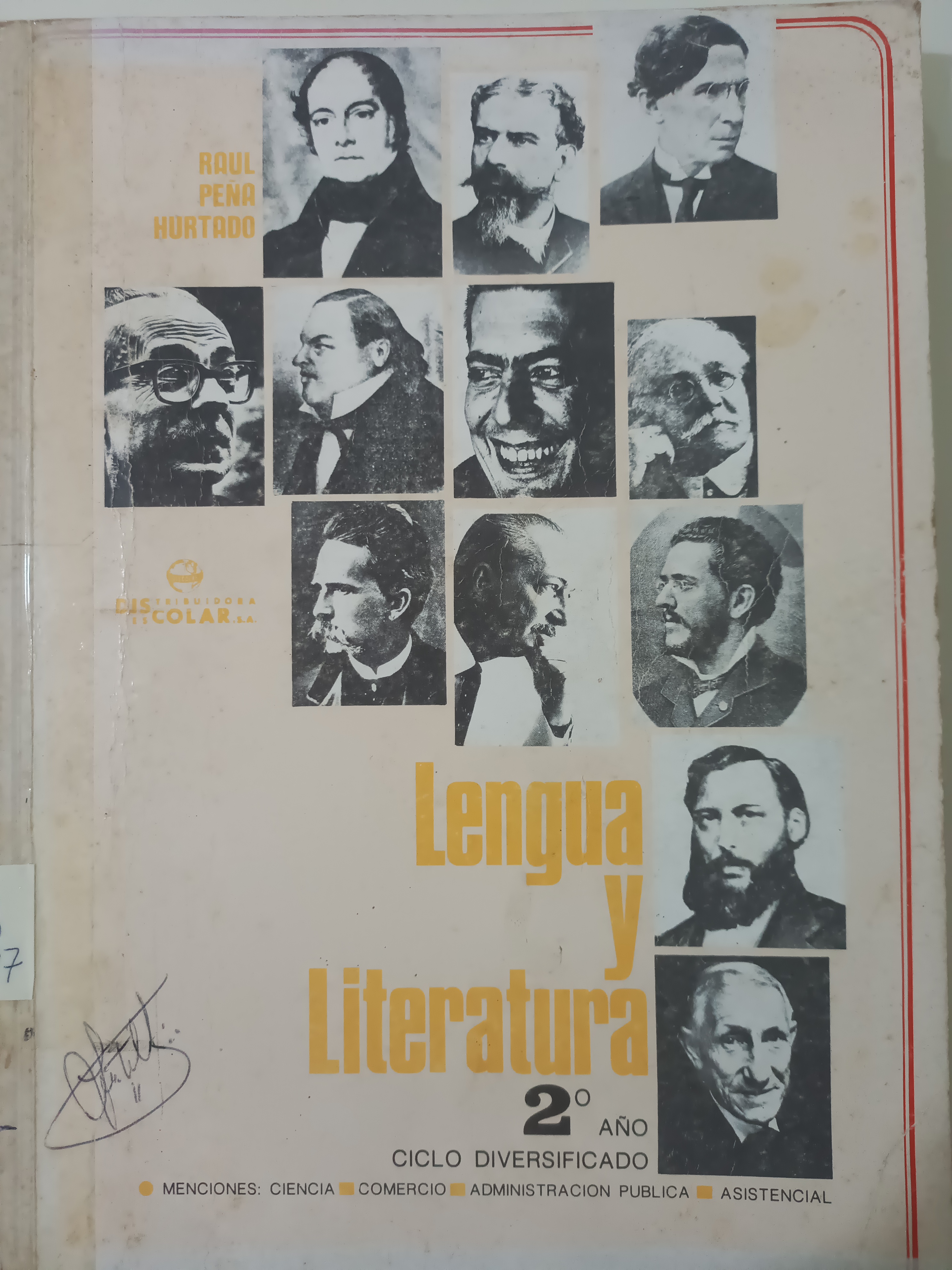 Portada de Lengua y literatura 2do Año Ciclo Diversificado 
