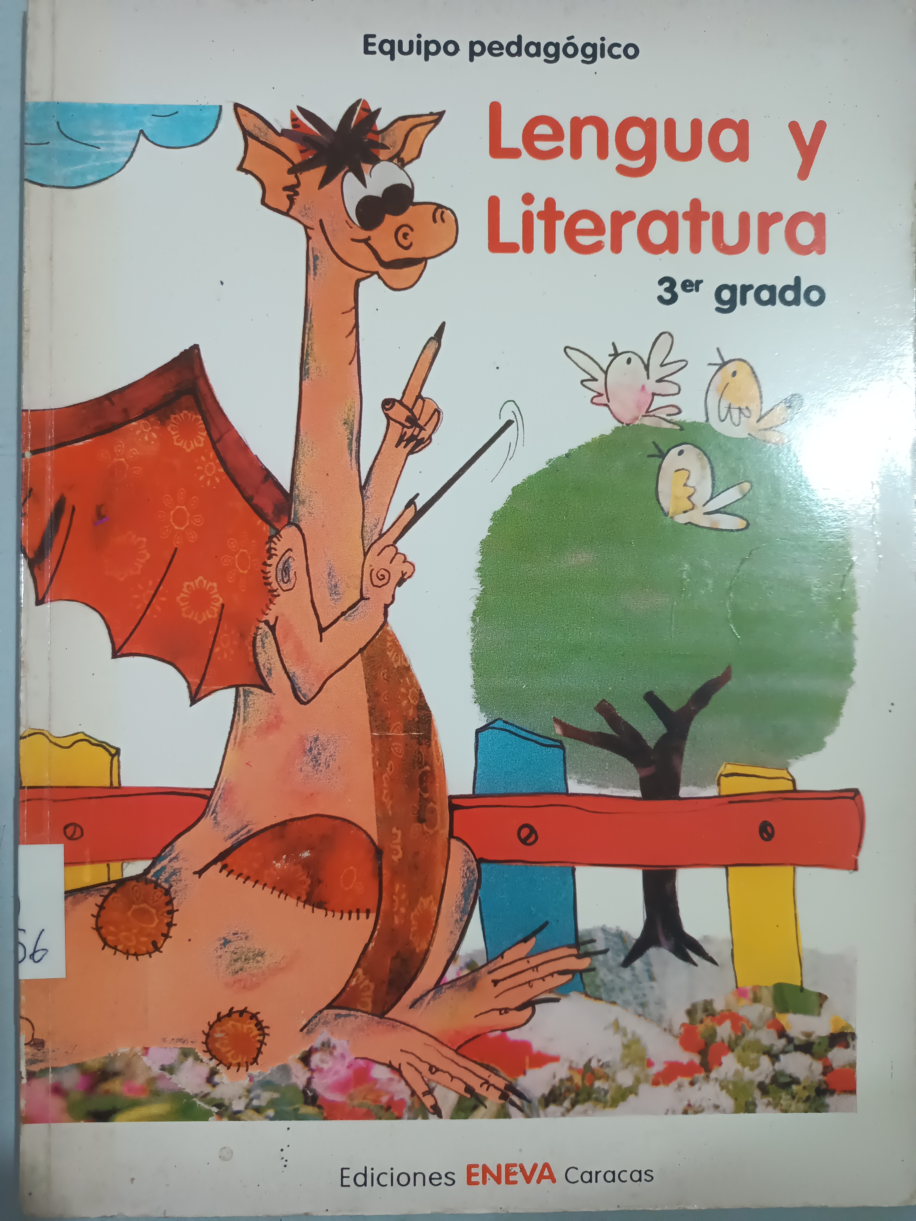 Portada de Lengua y literatura 3° de Educación Básica 