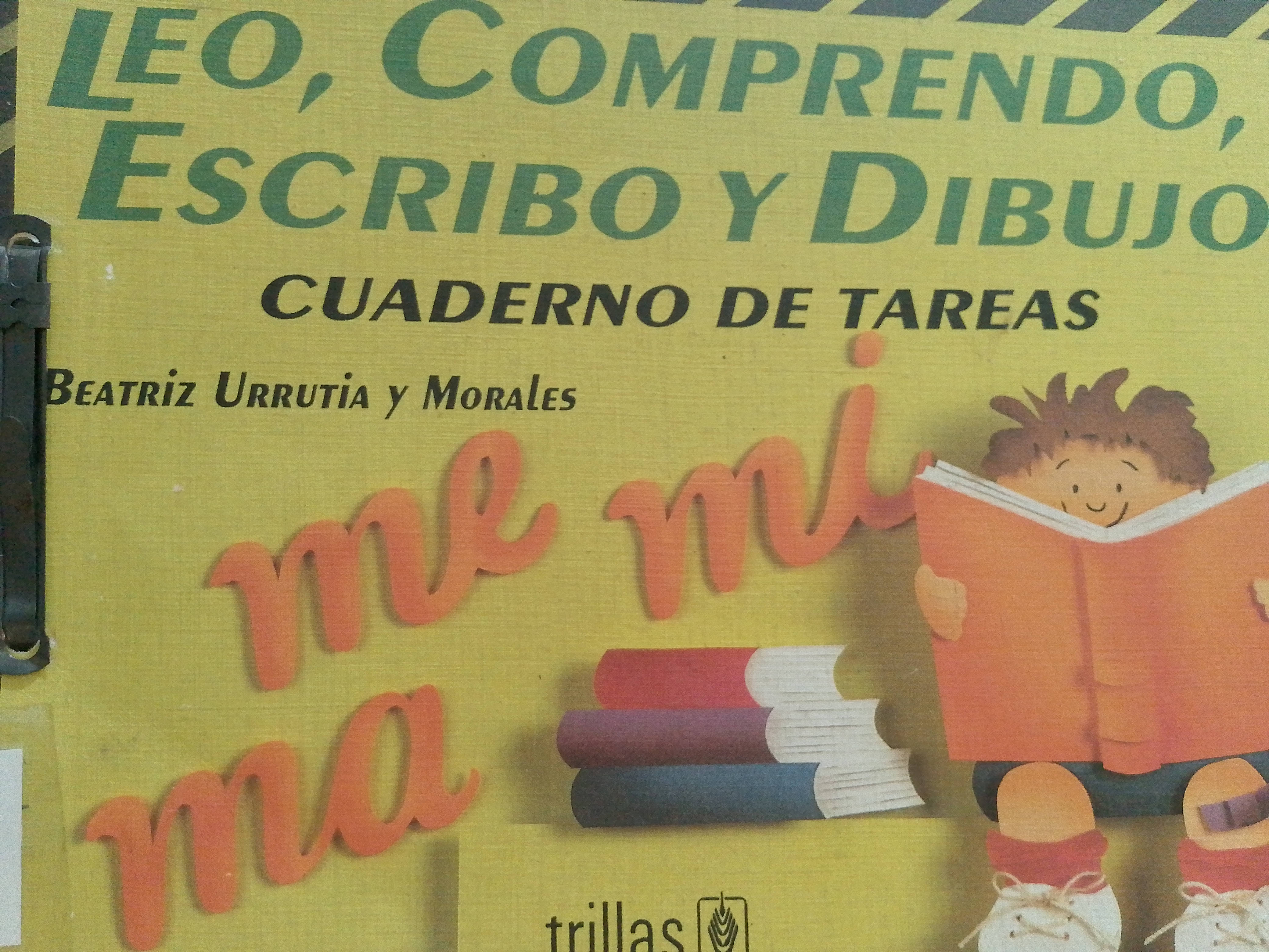 Portada de Leo, comprendo, Escribo y dibujo