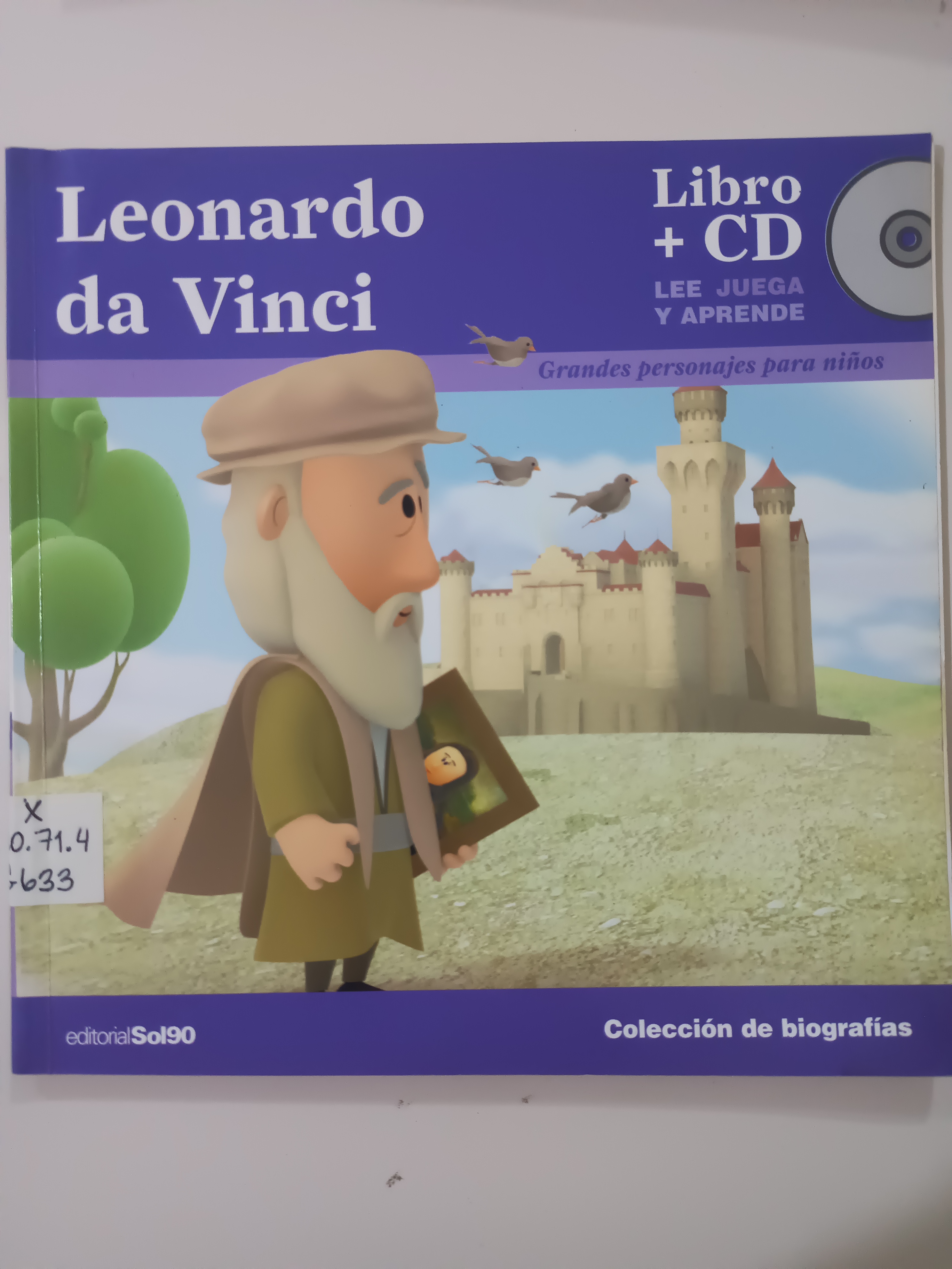 Portada de Leonardo da Vinci