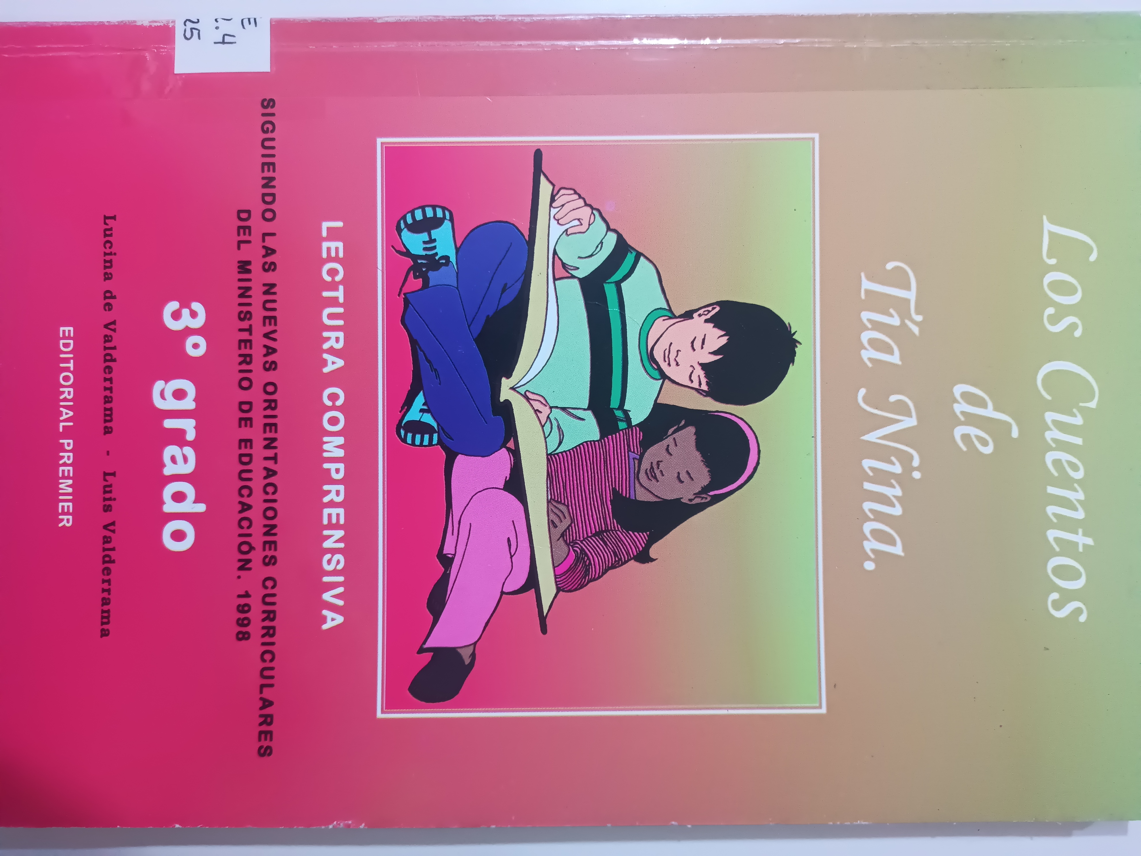 Portada de Los Cuentos de Tía Nina lectura comprensiva 3° grado 