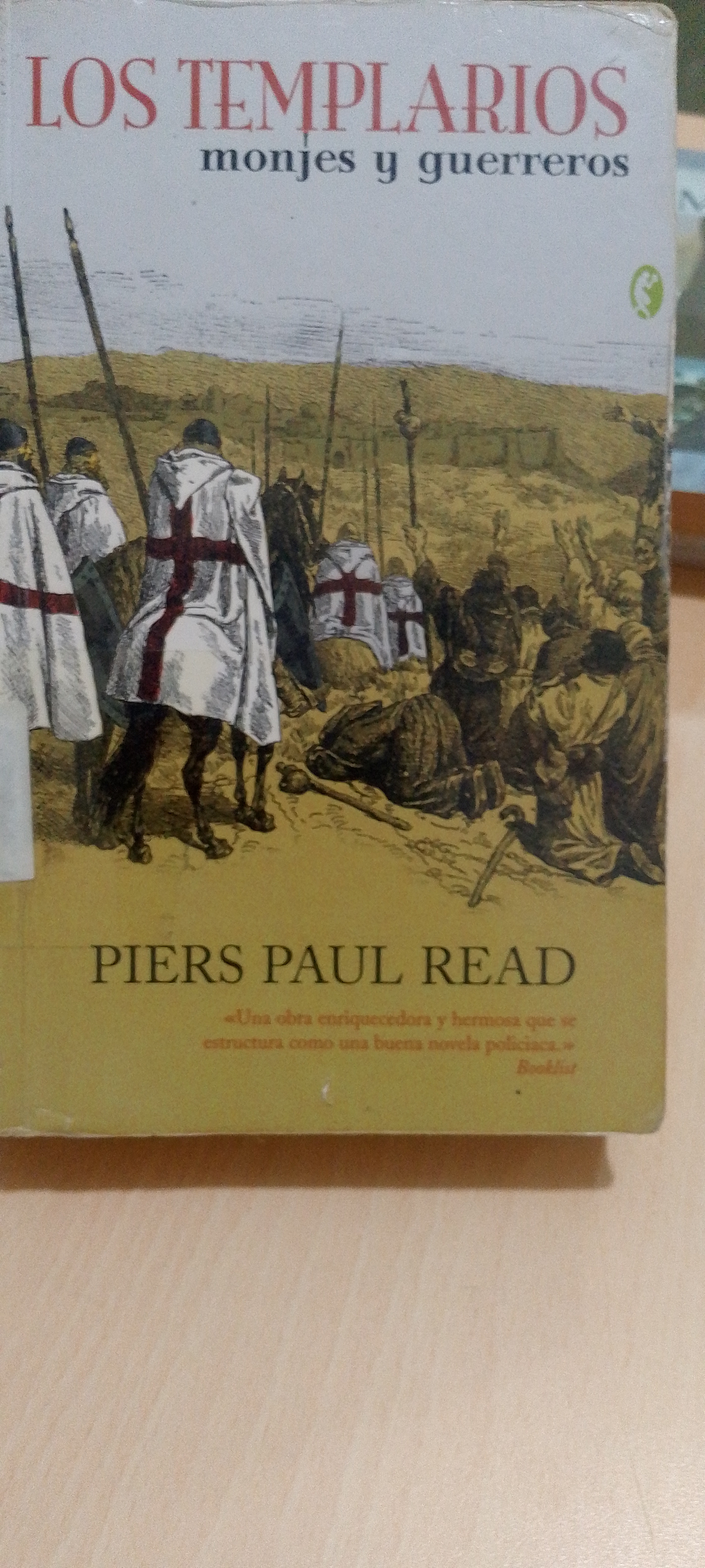 Portada de Los templarios monjes y guerreros