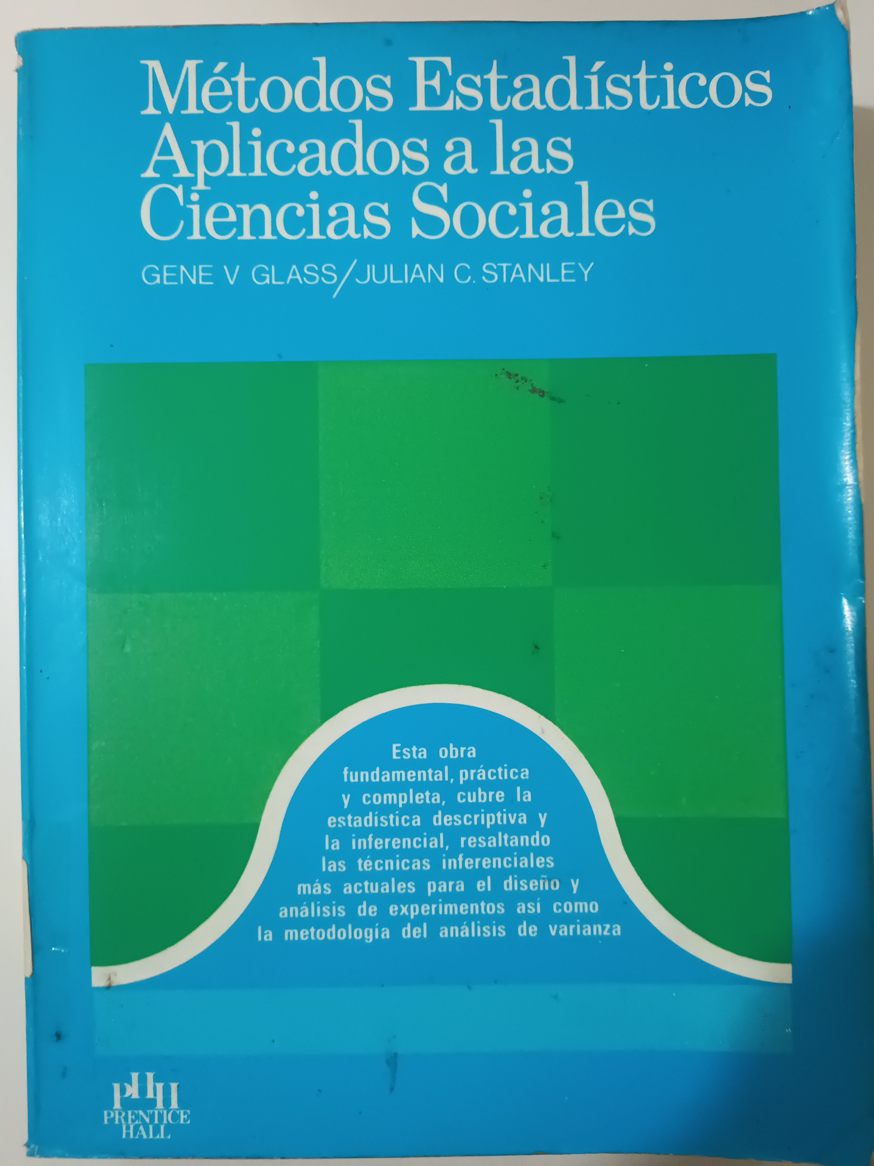 Portada de Métodos Estadísticos Aplicados a las Ciencias Sociales