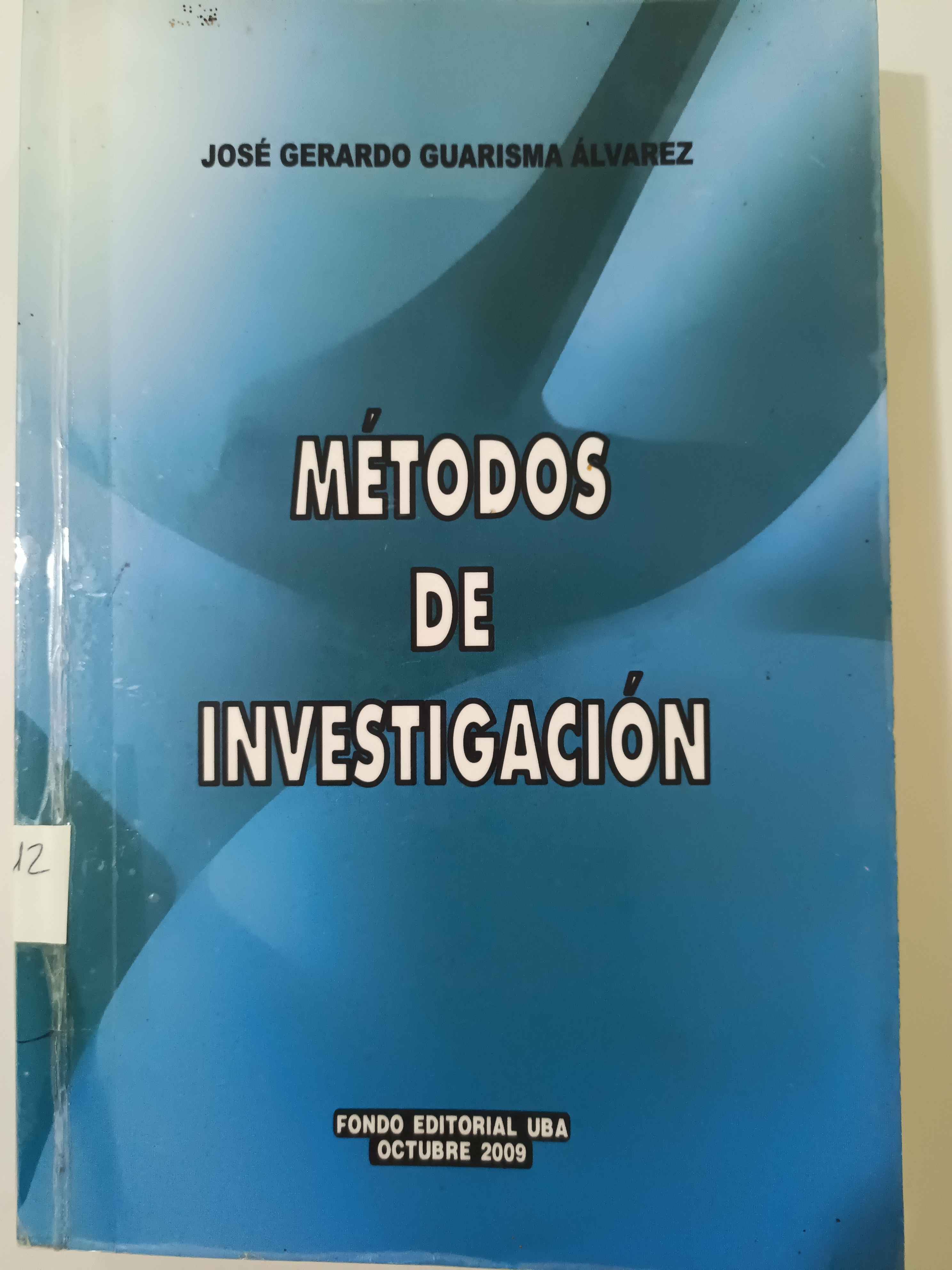 Portada de Métodos de Investigación 