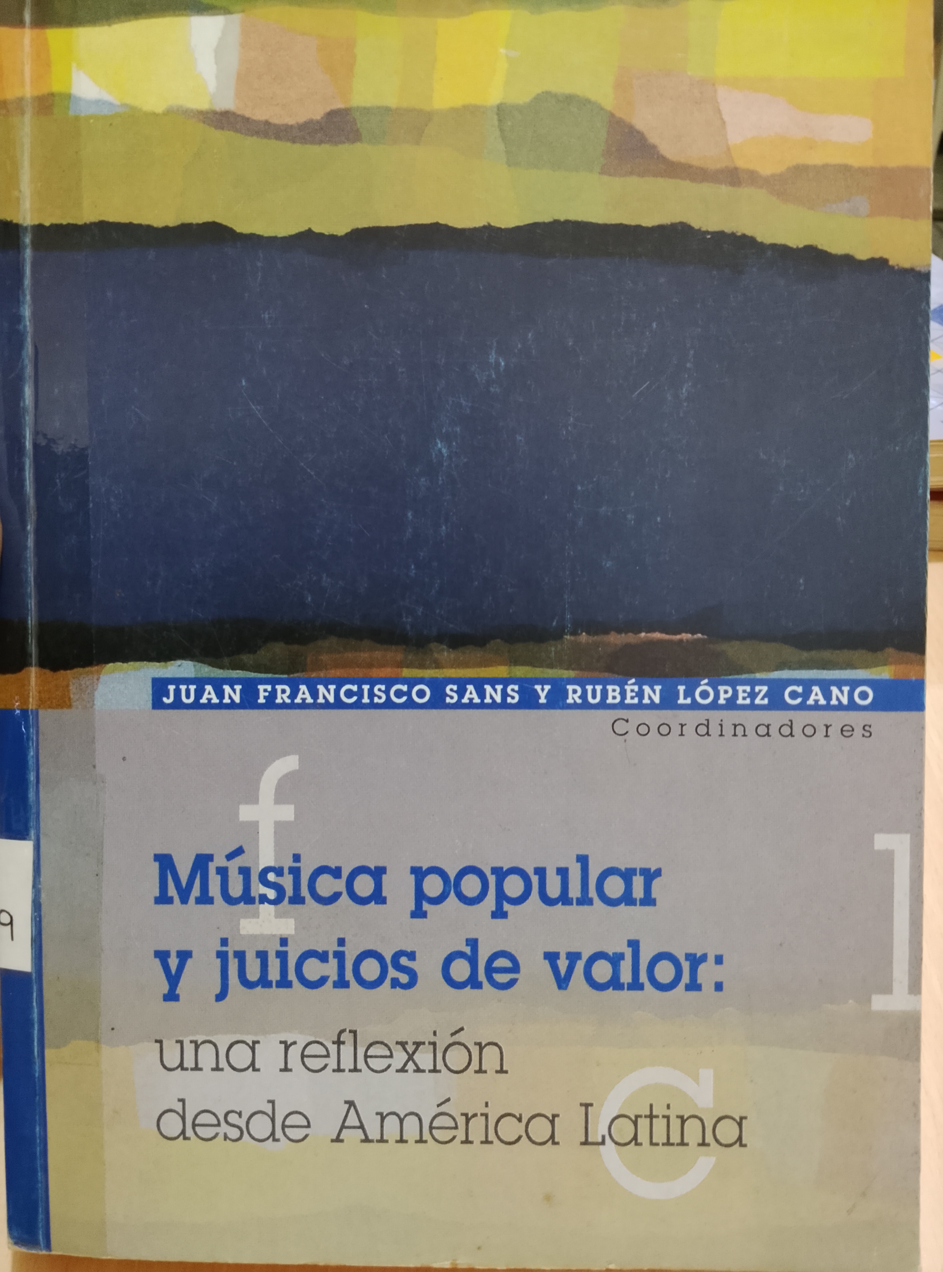 Portada de Música popular y juicios de valor: una reflexión desde América latina 