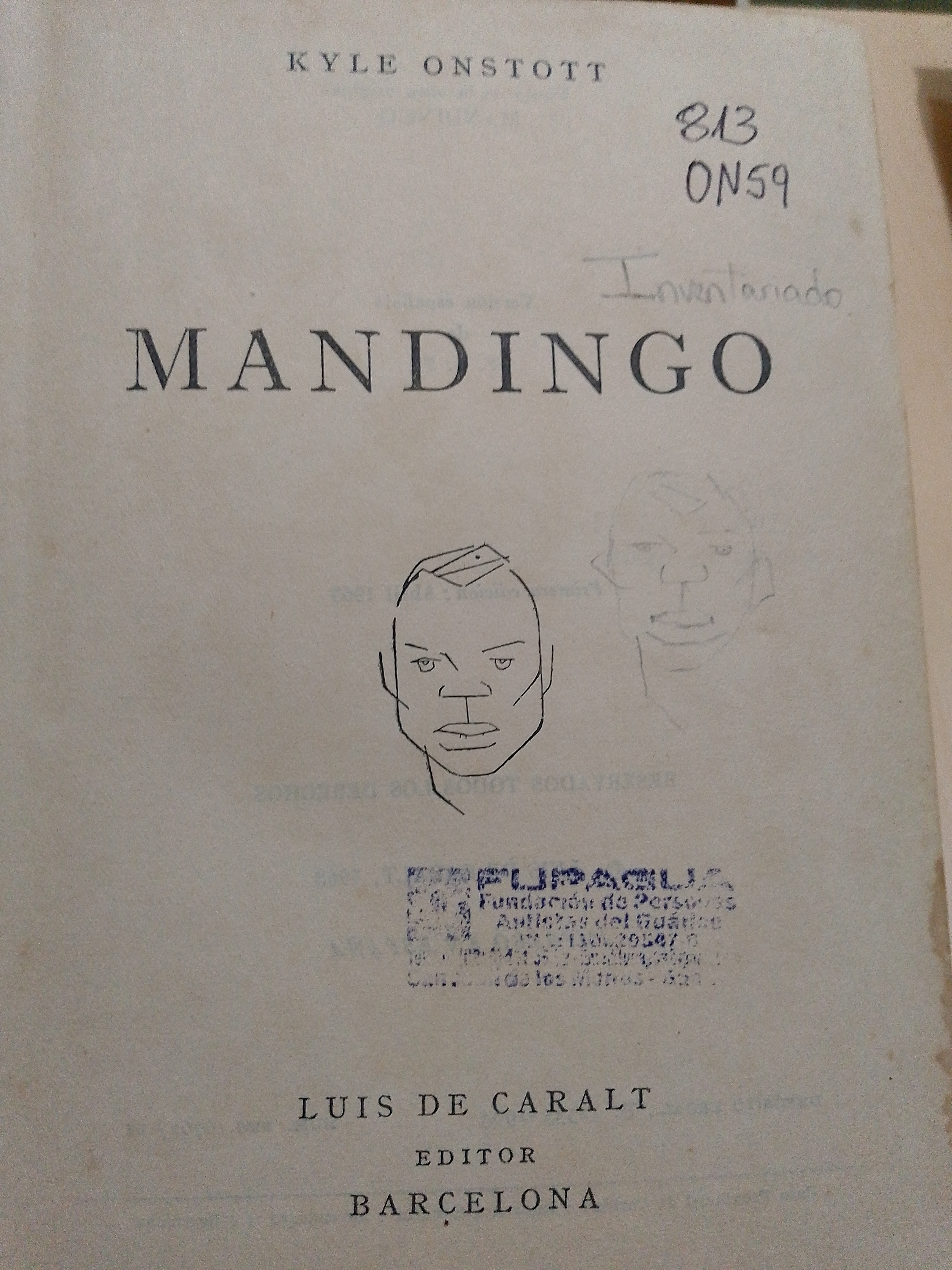 Portada de Mandingo