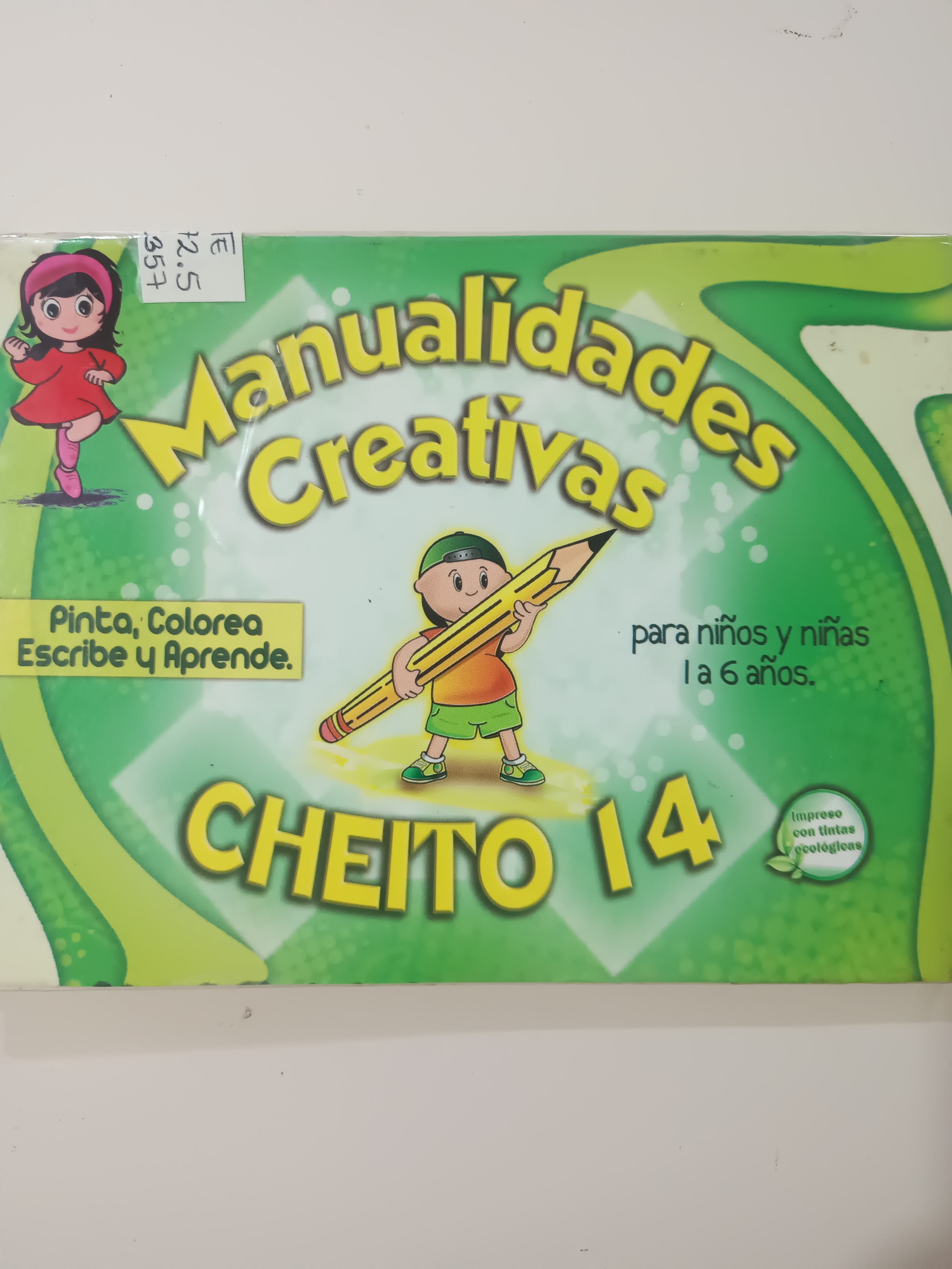Portada de Manualidades creativas Cheito 14