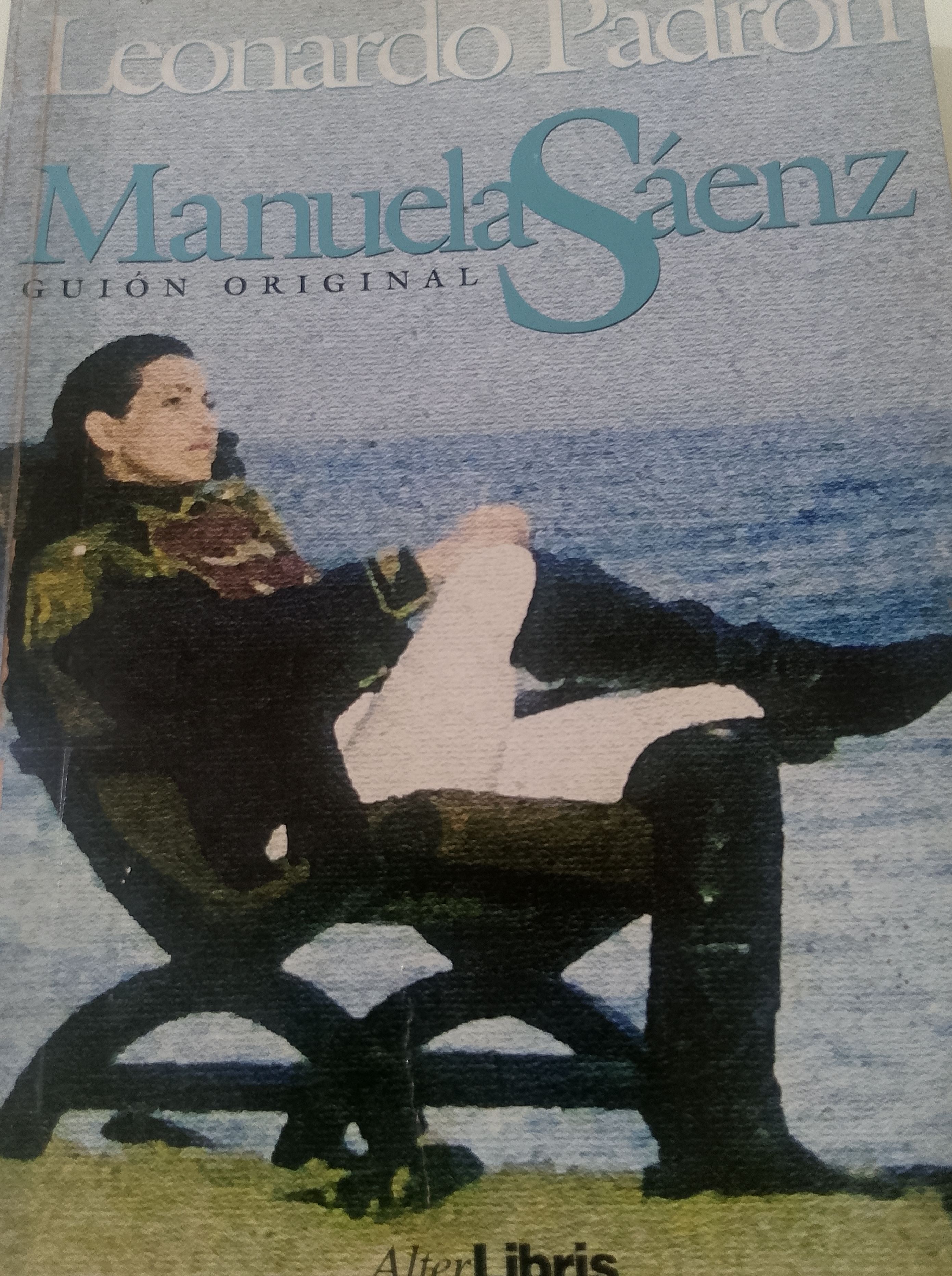 Portada de Manuela Sáenz.  Guión original
