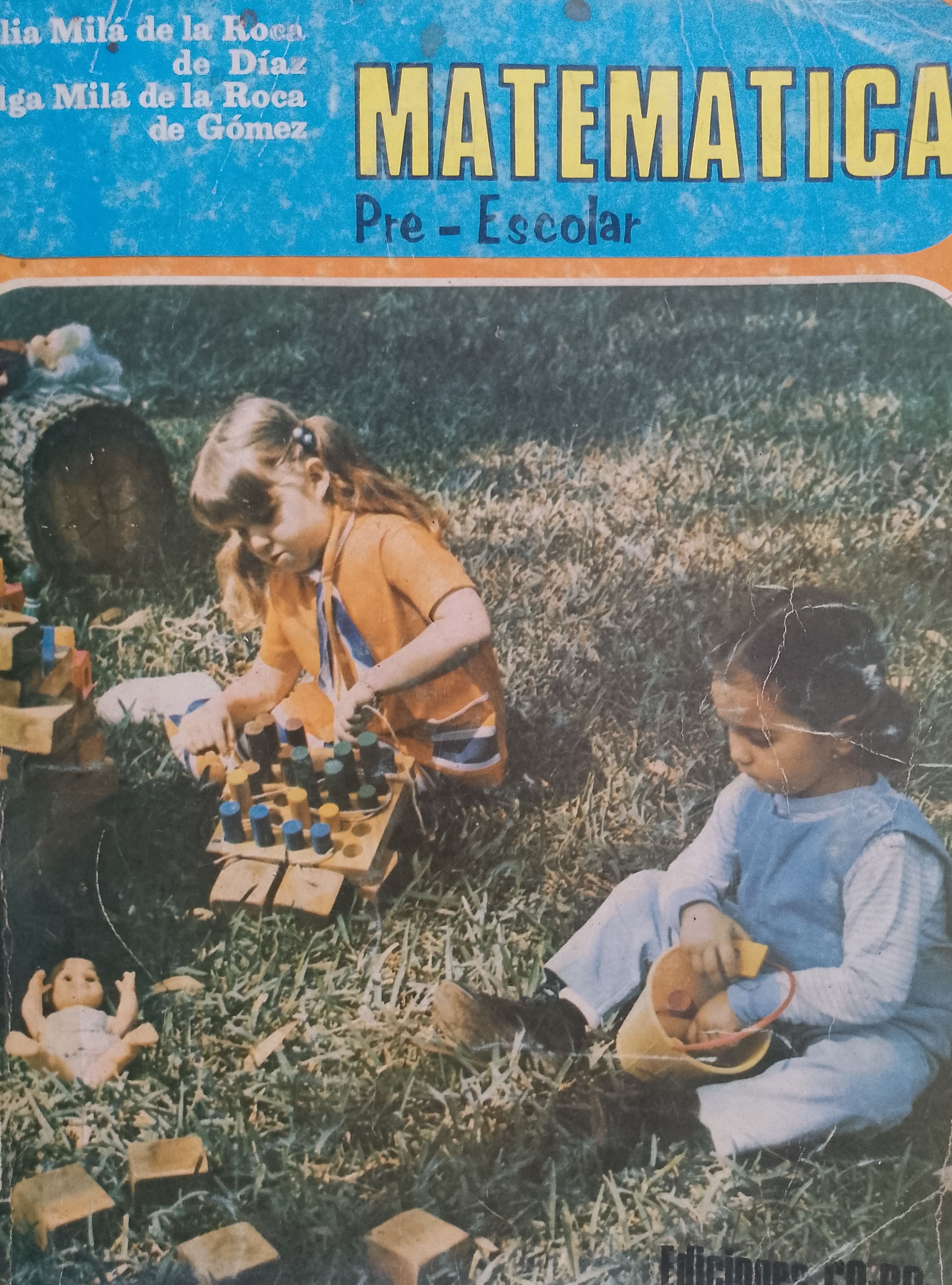 Portada de Matemática Pre - Escolar