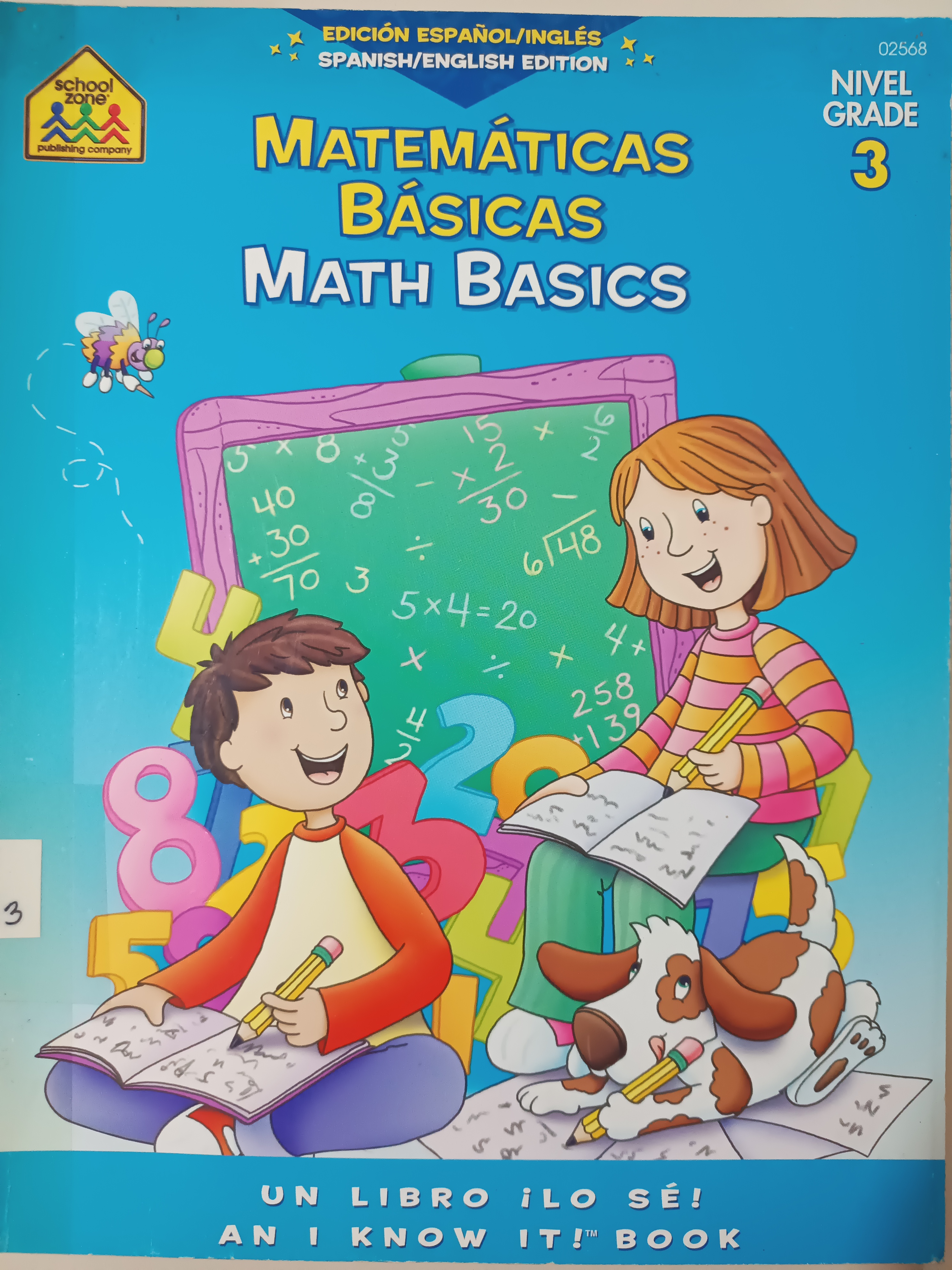 Portada de Matemáticas Básicas (Math Basics) Nivel Grade 3