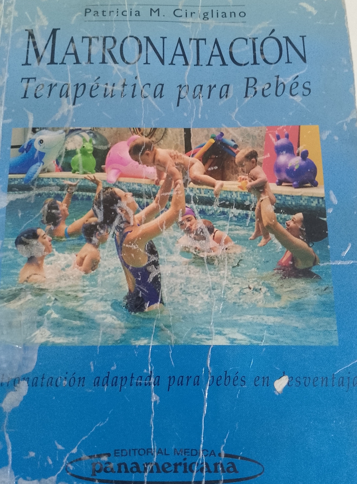 Portada de Matronatación terapéutica para bebés. Matronatación adaptada para bebés en desventaja
