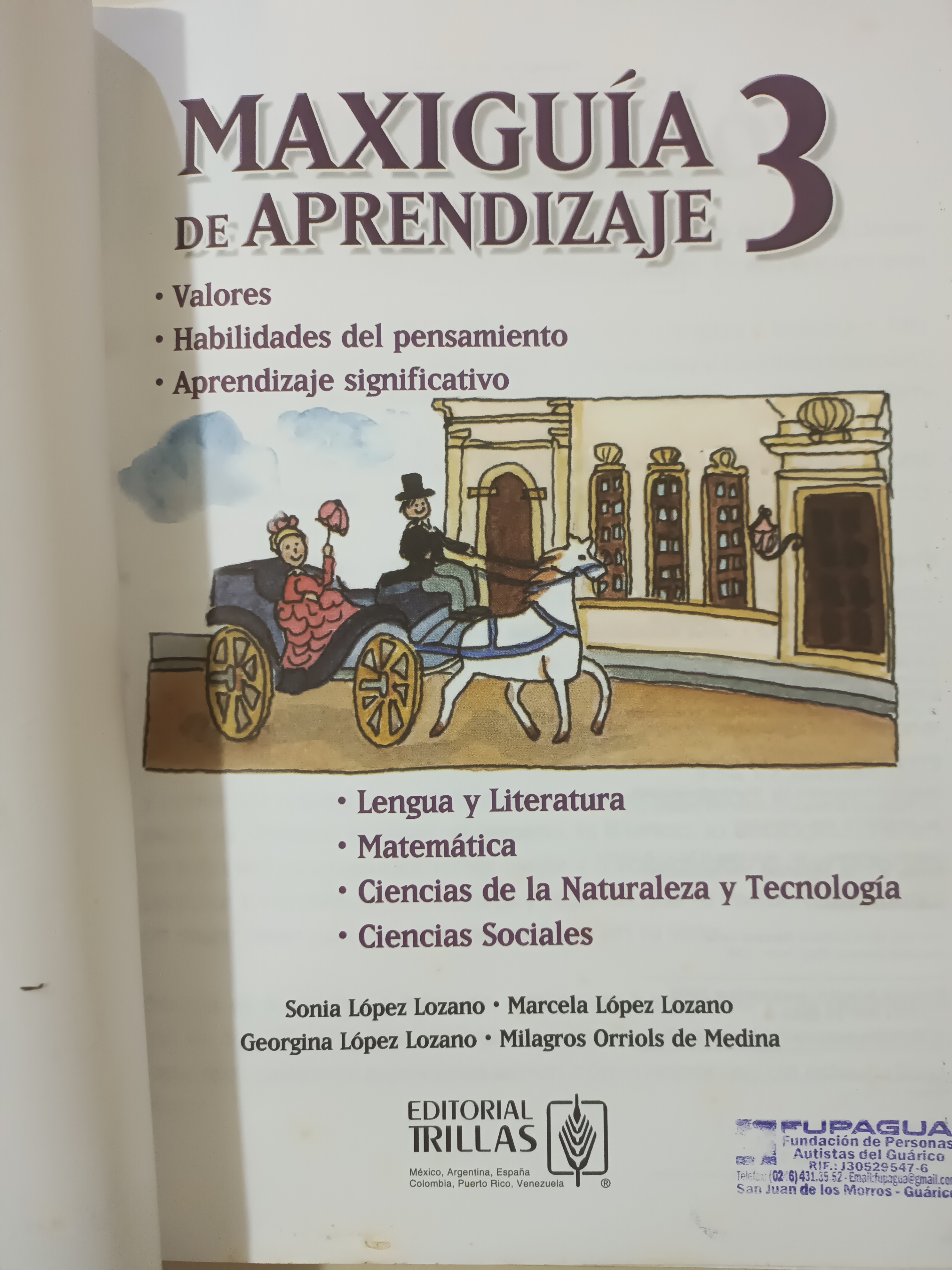 Portada de Maxiguía de Aprendizaje 3