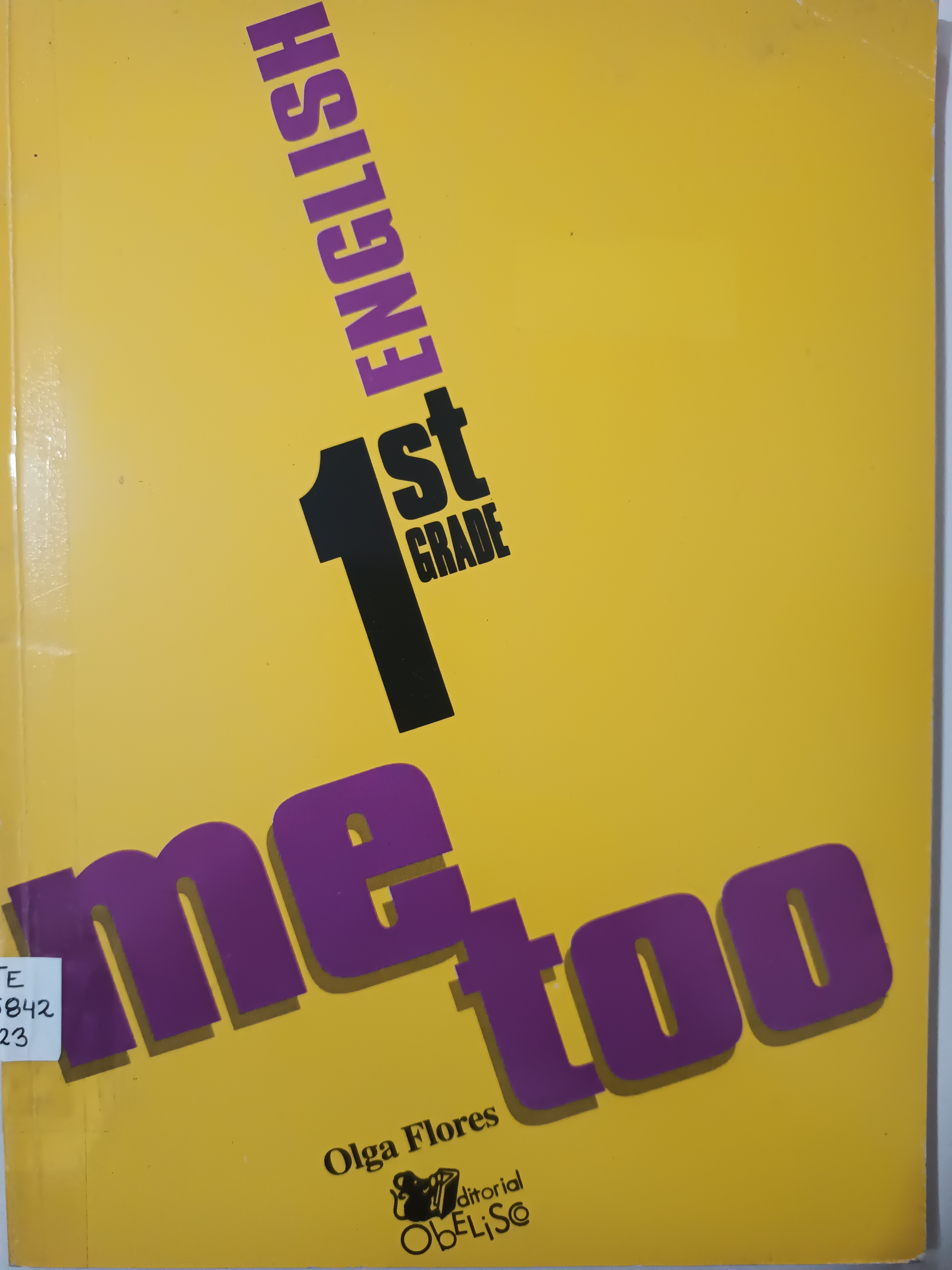 Portada de Me Too English 1.  I Etapa de Educación Básica