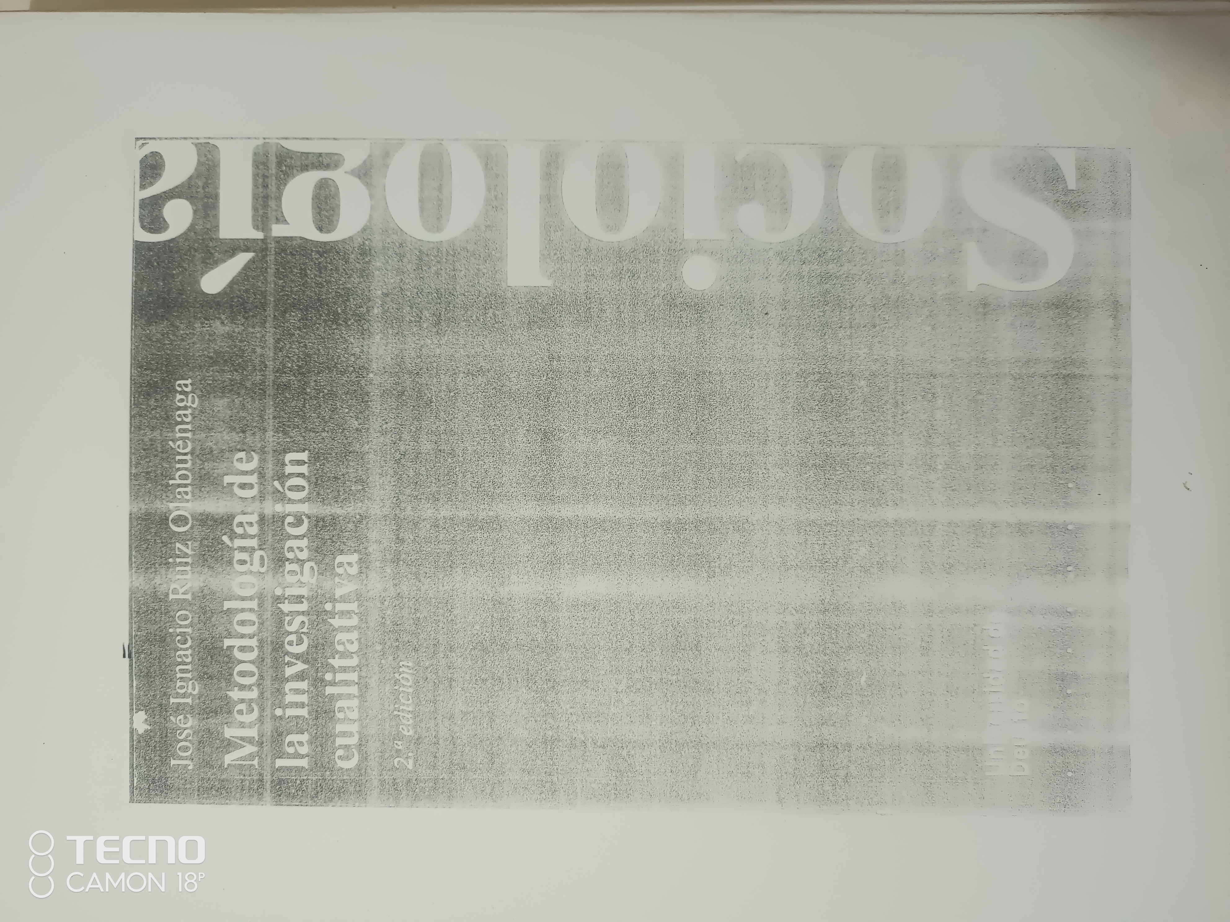 Portada de Metodología de la investigación cualitativa