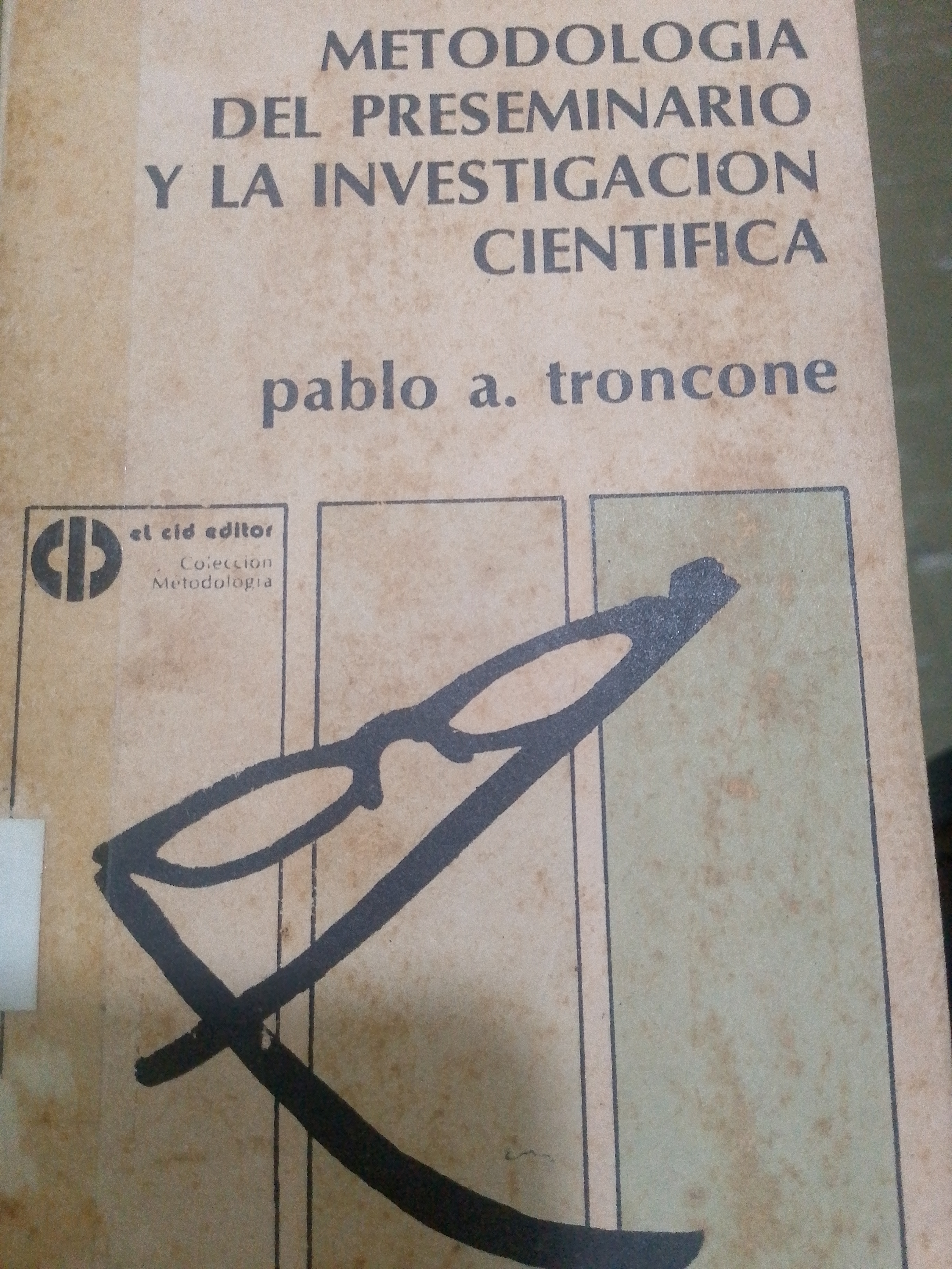 Portada de Metodología del preseminario