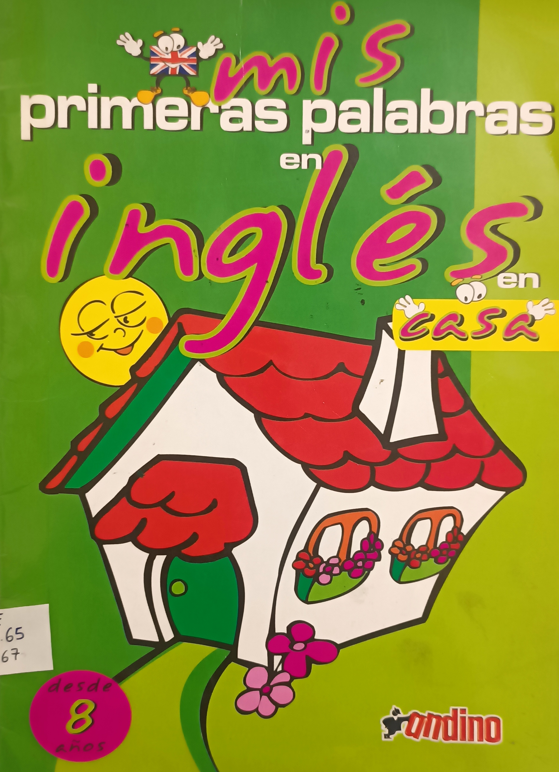 Portada de Mis primeras palabras en ingles en casa