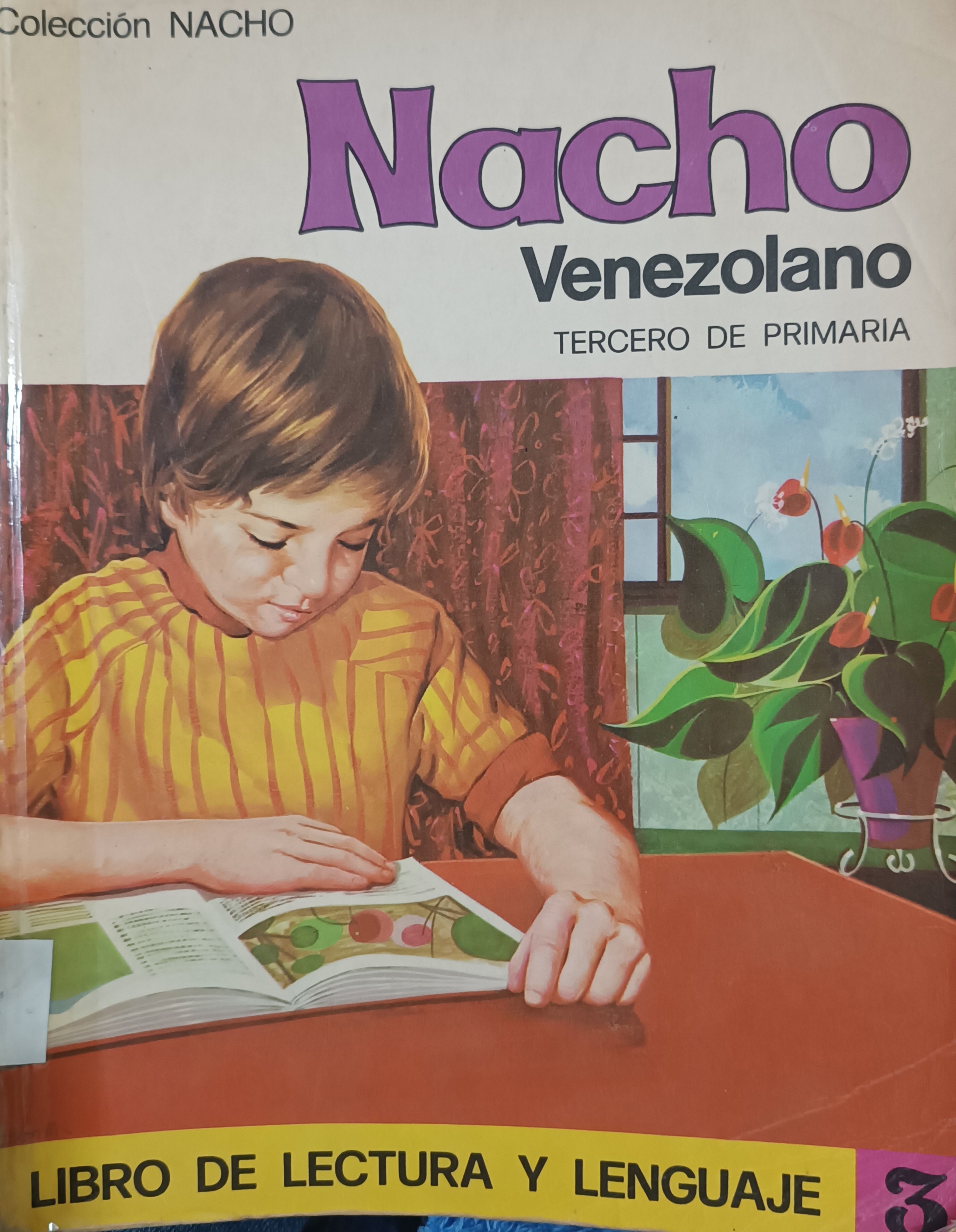 Portada de Nacho Venezolano 3ro de primaria