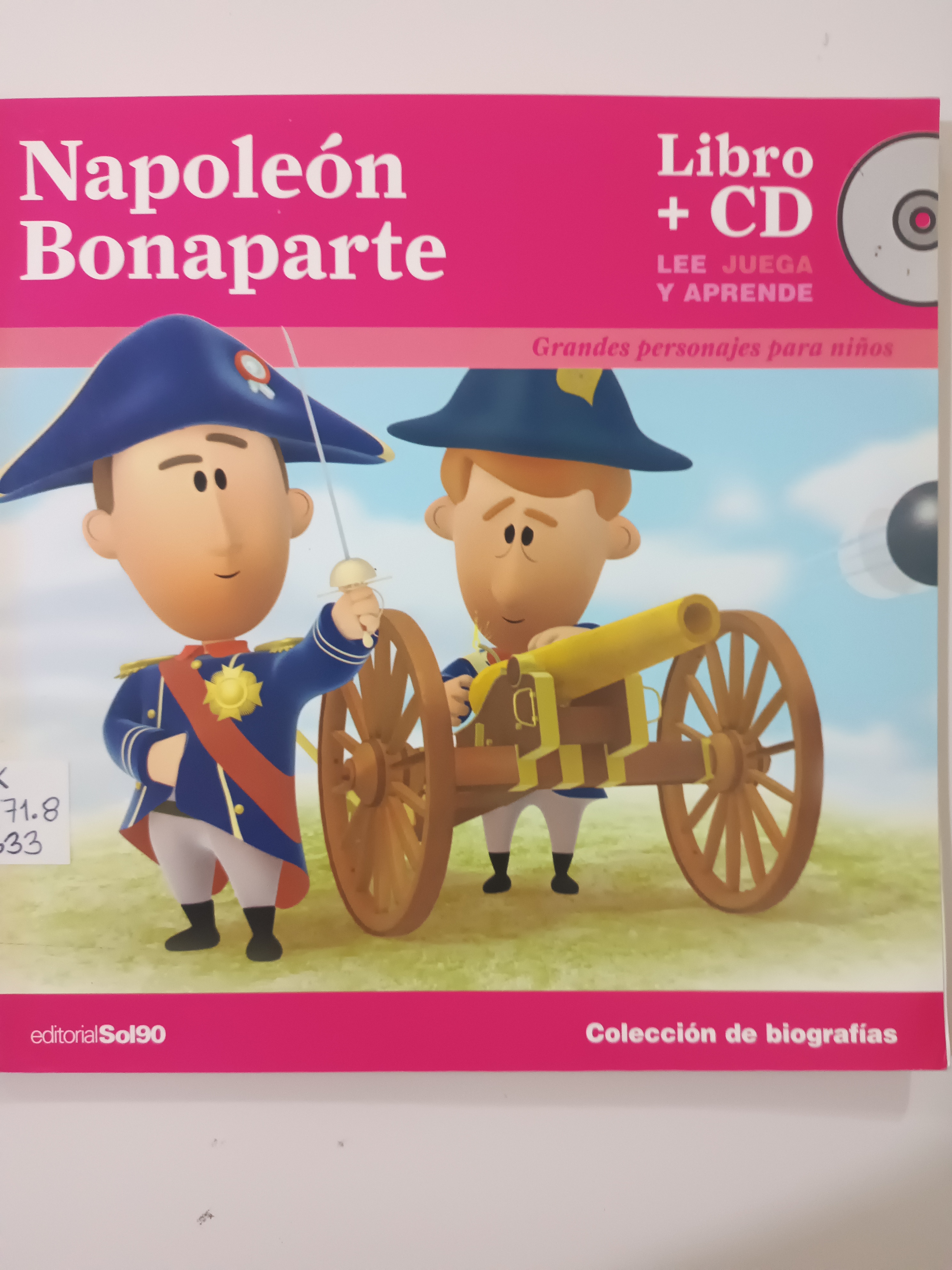 Portada de Napoleón Bonaparte
