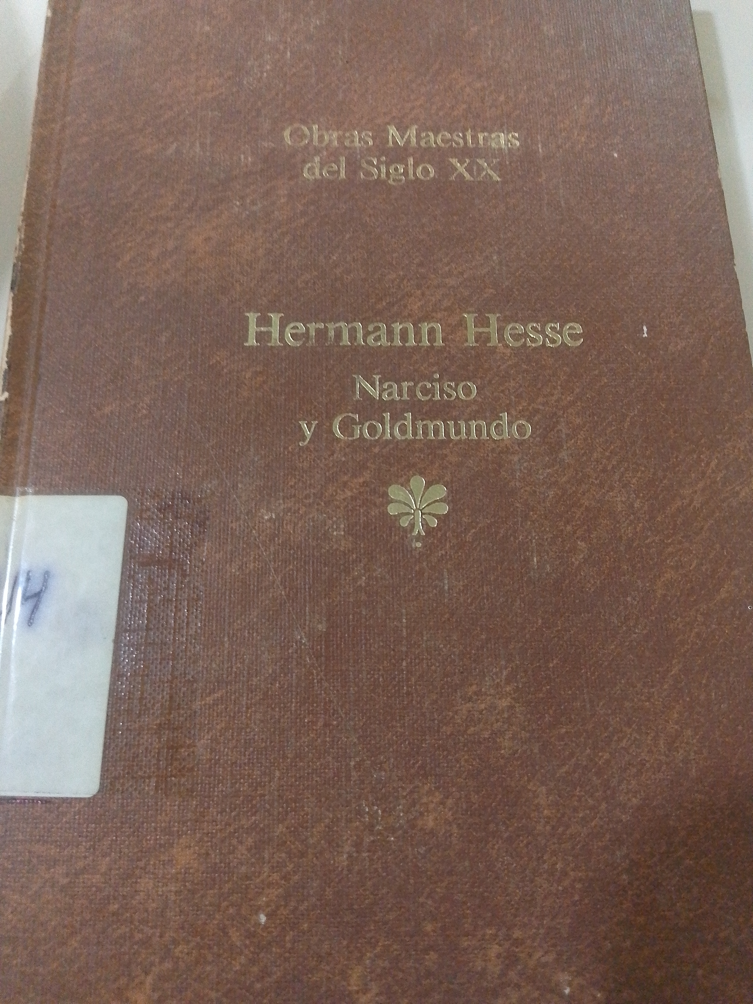 Portada de Narciso y Goldmundo. Obras maestras del siglo XX