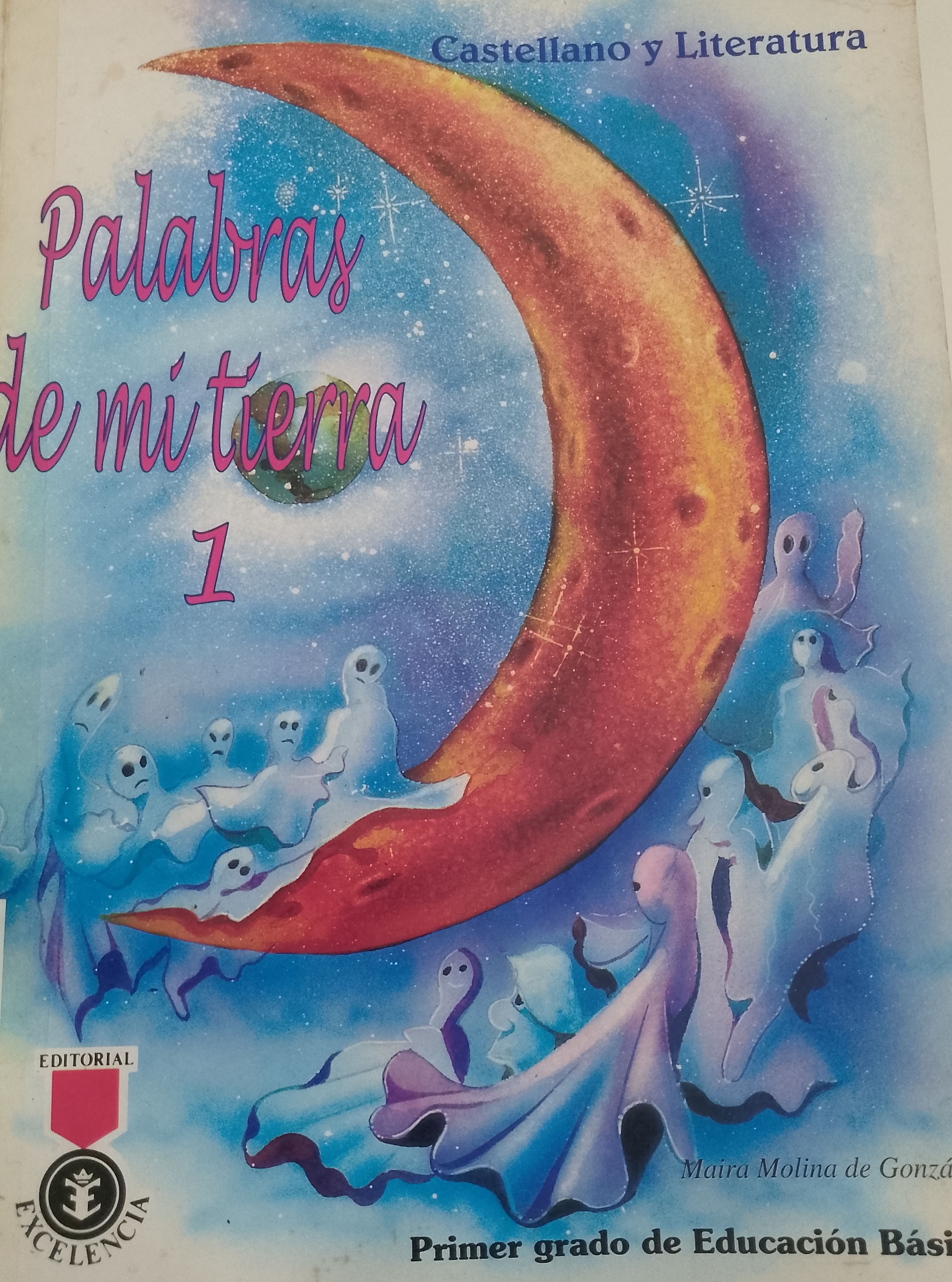 Portada de Palabras de mi tierra 1 er grado