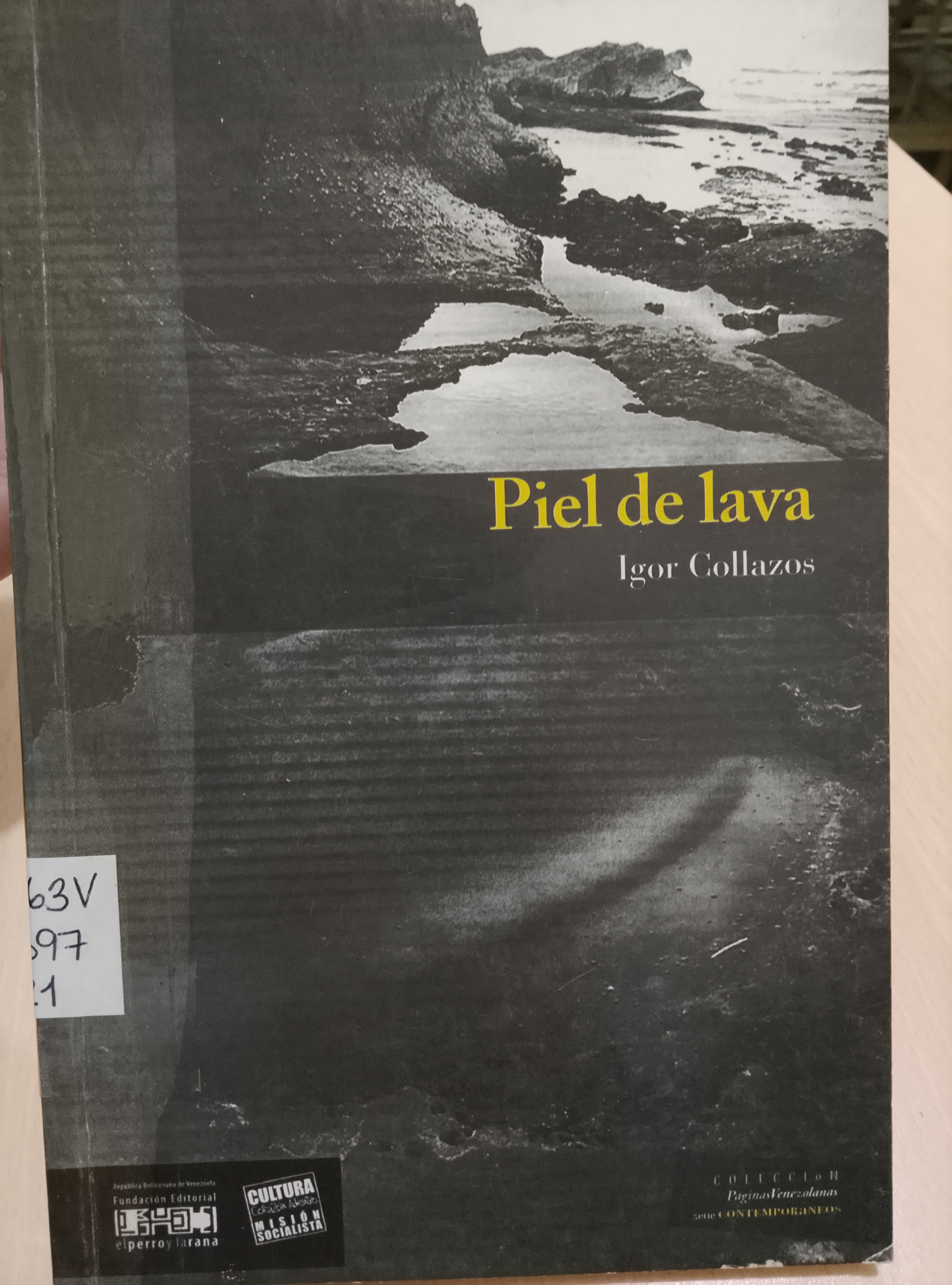 Portada de Piel de lava