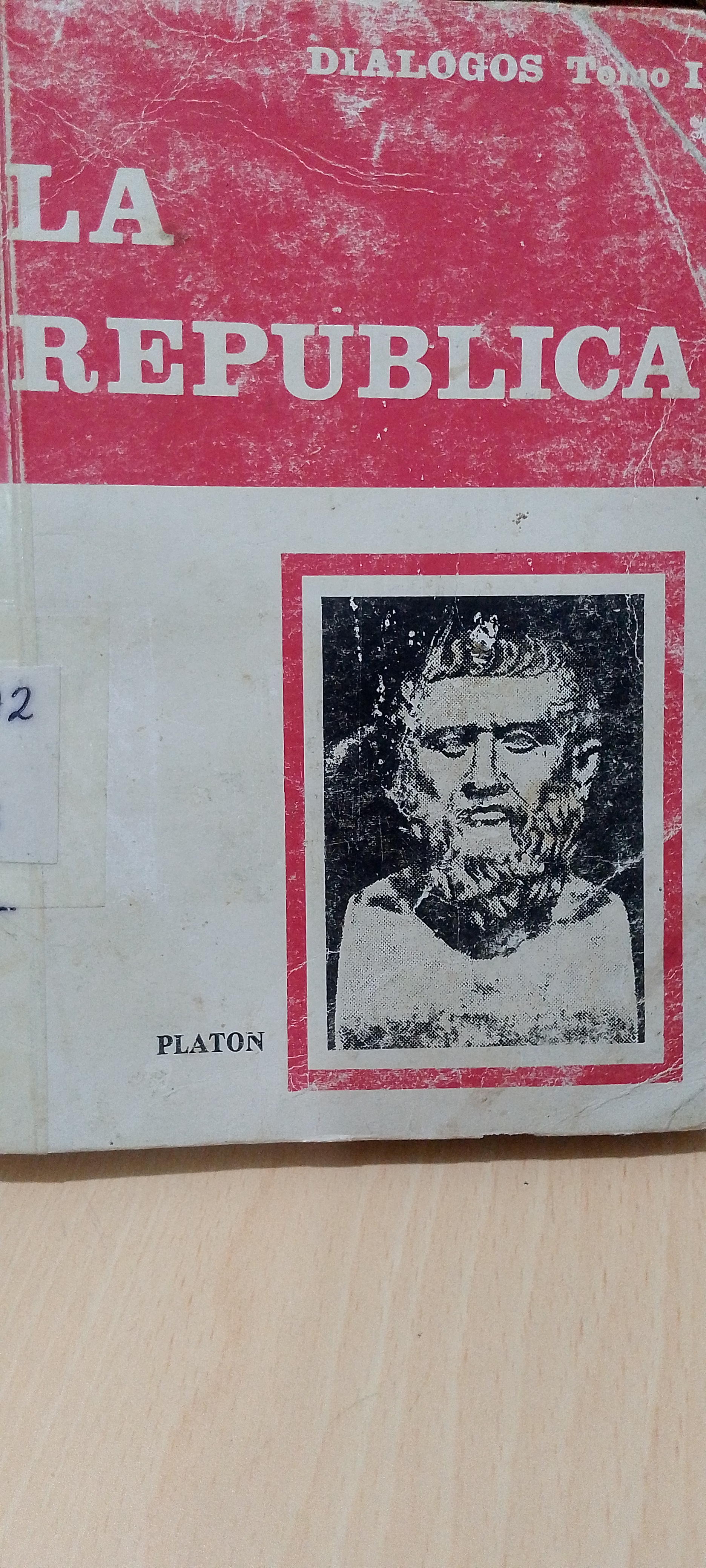 Portada de Platón, diálogos tomo 1