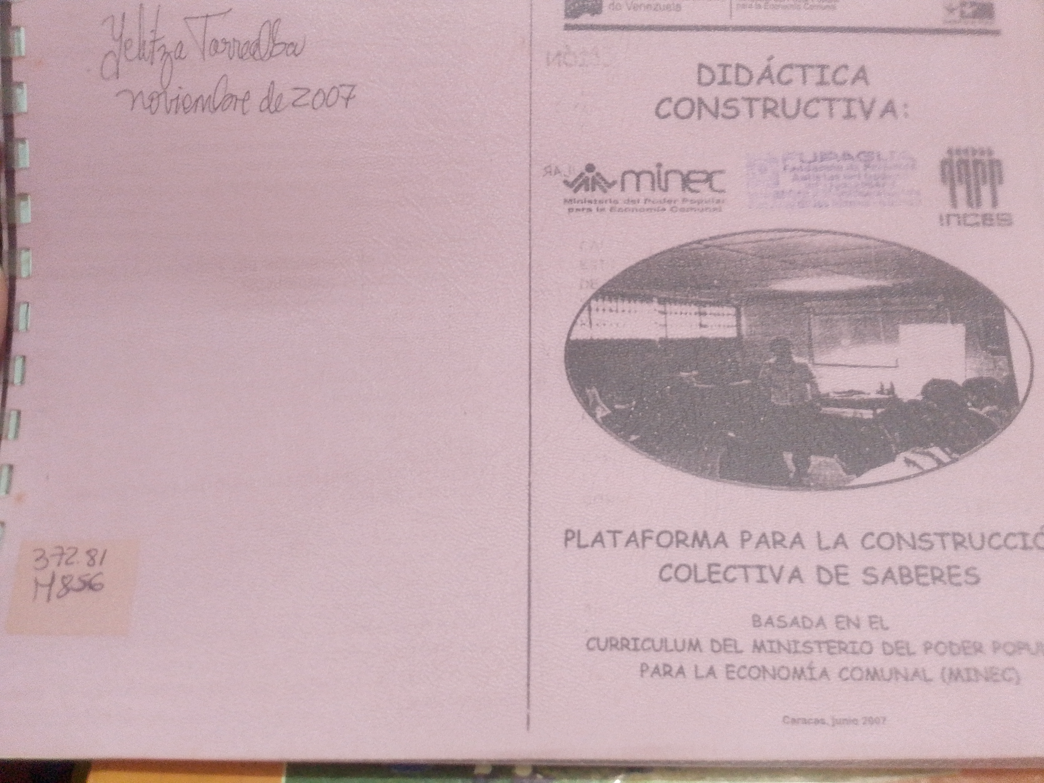 Portada de Plataforma para la construcción colectiva de saberes