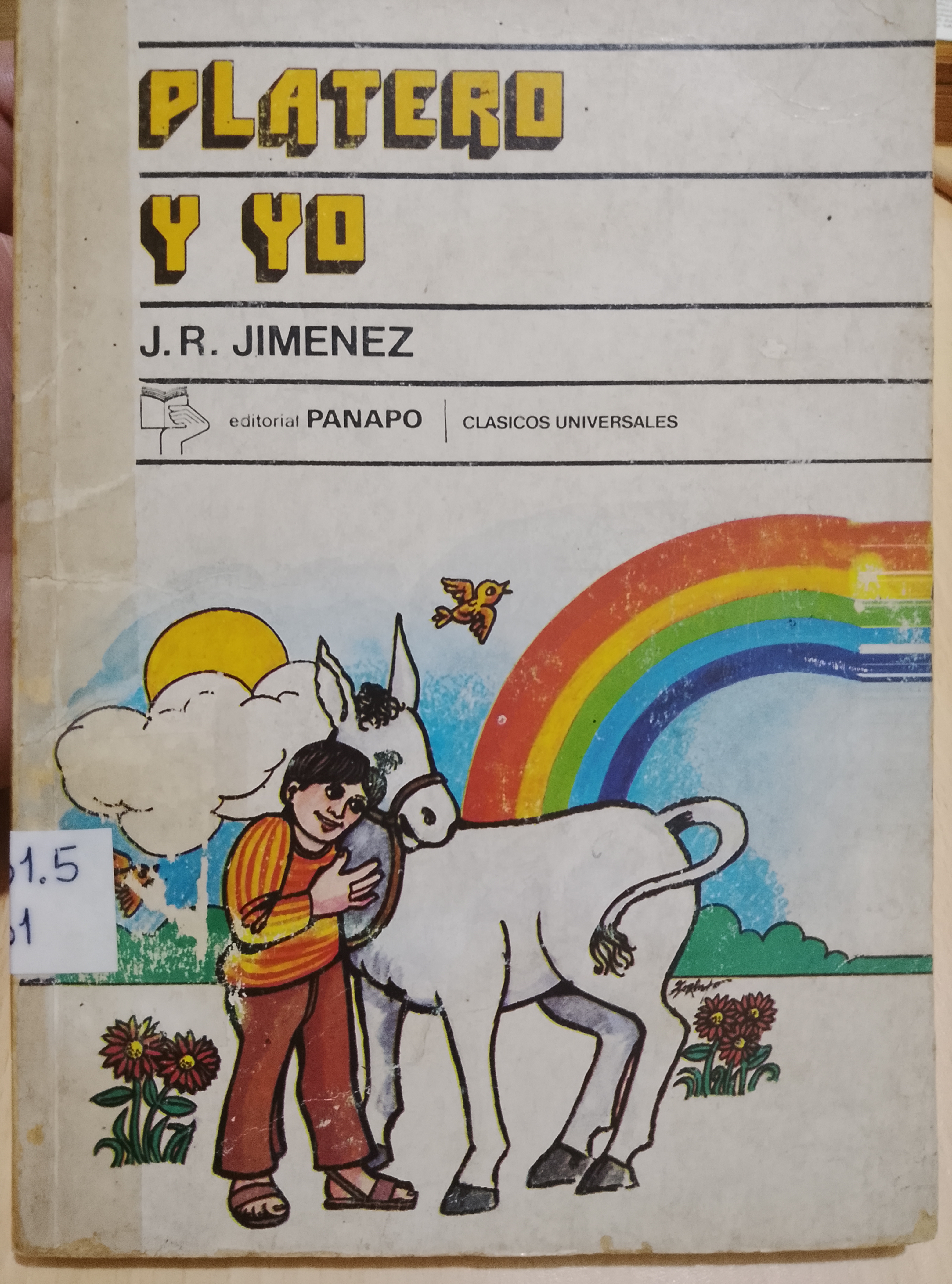 Portada de Platero y yo
