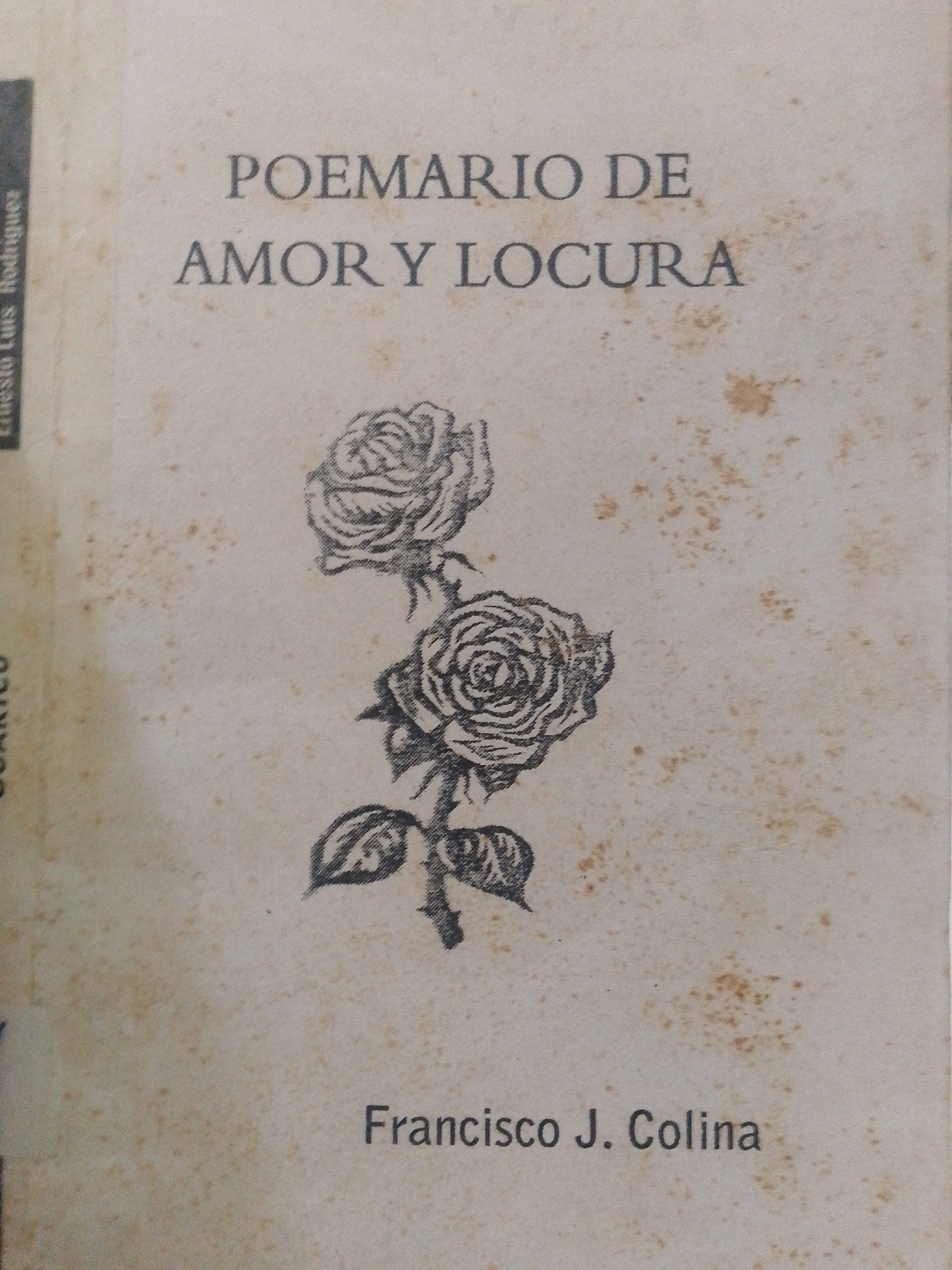 Portada de Poemario de Amor y locura