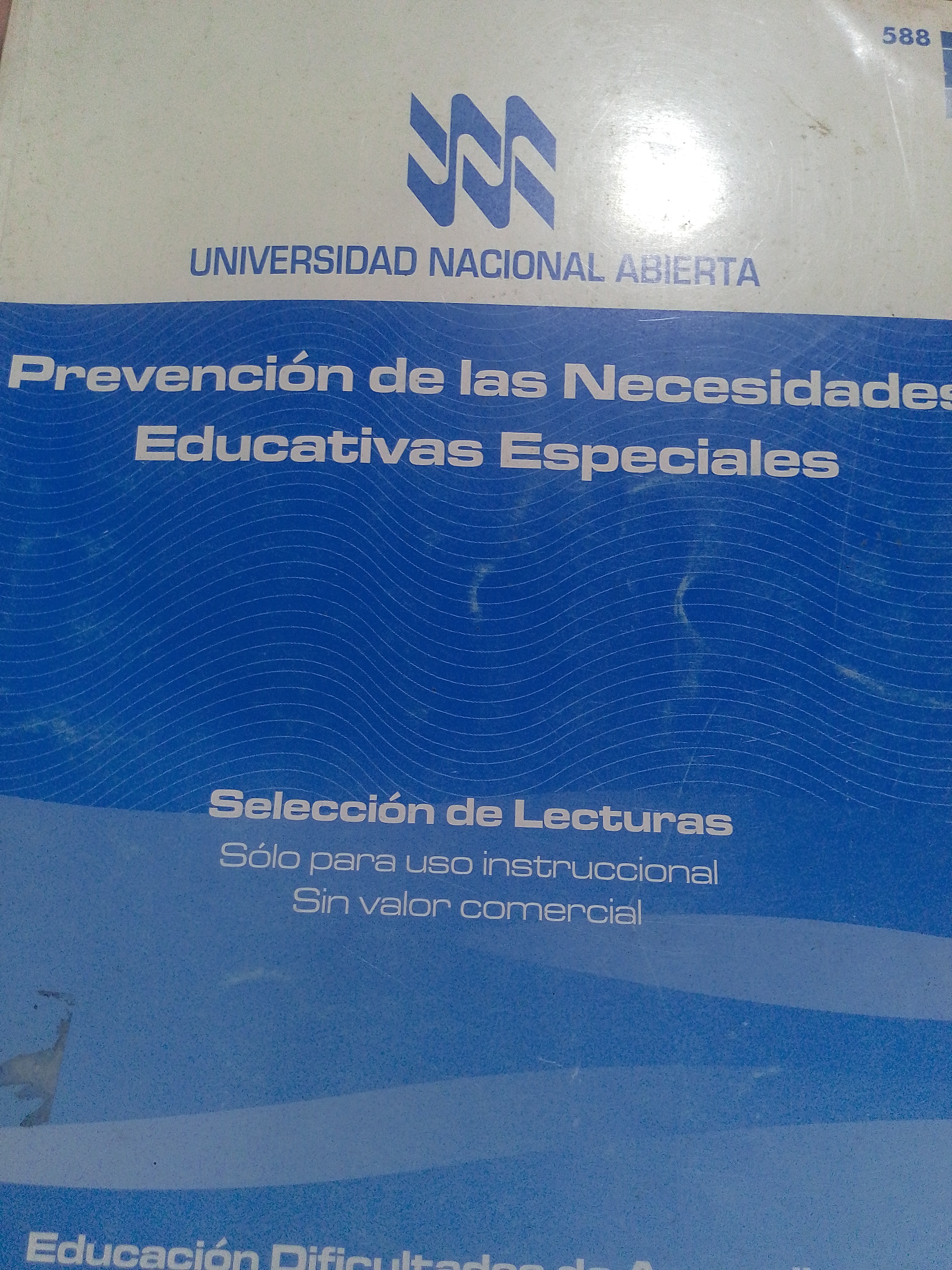 Portada de Prevención de las necesidades educativas especiales